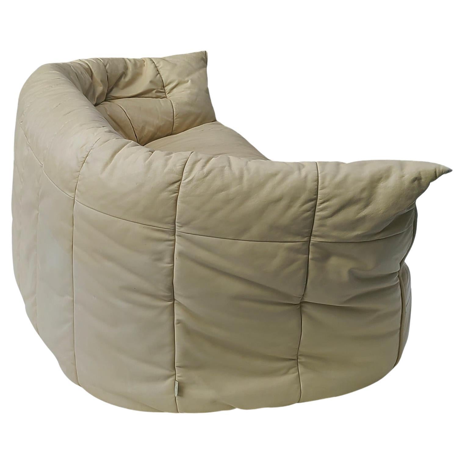 Ligne Roset Brigantin Leather Sofa Michel Ducaroy en vente 3