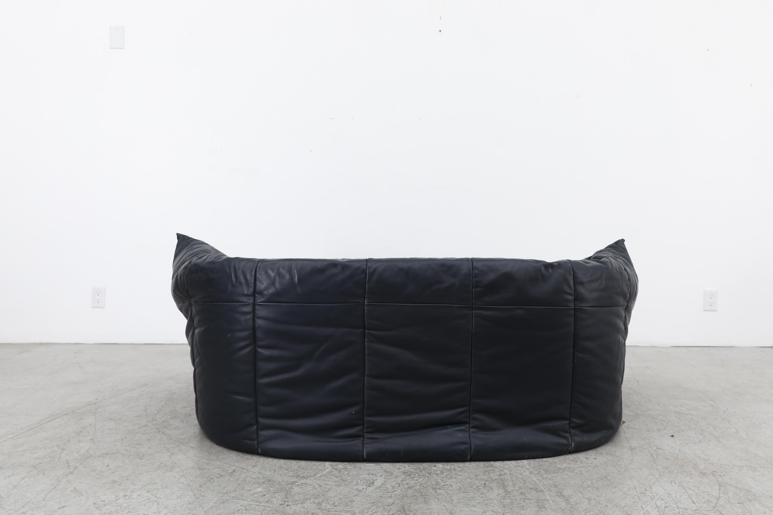 Ligne Roset Brigantin Loveseat with Ottoman by Michel Ducaroy, 1970's 3