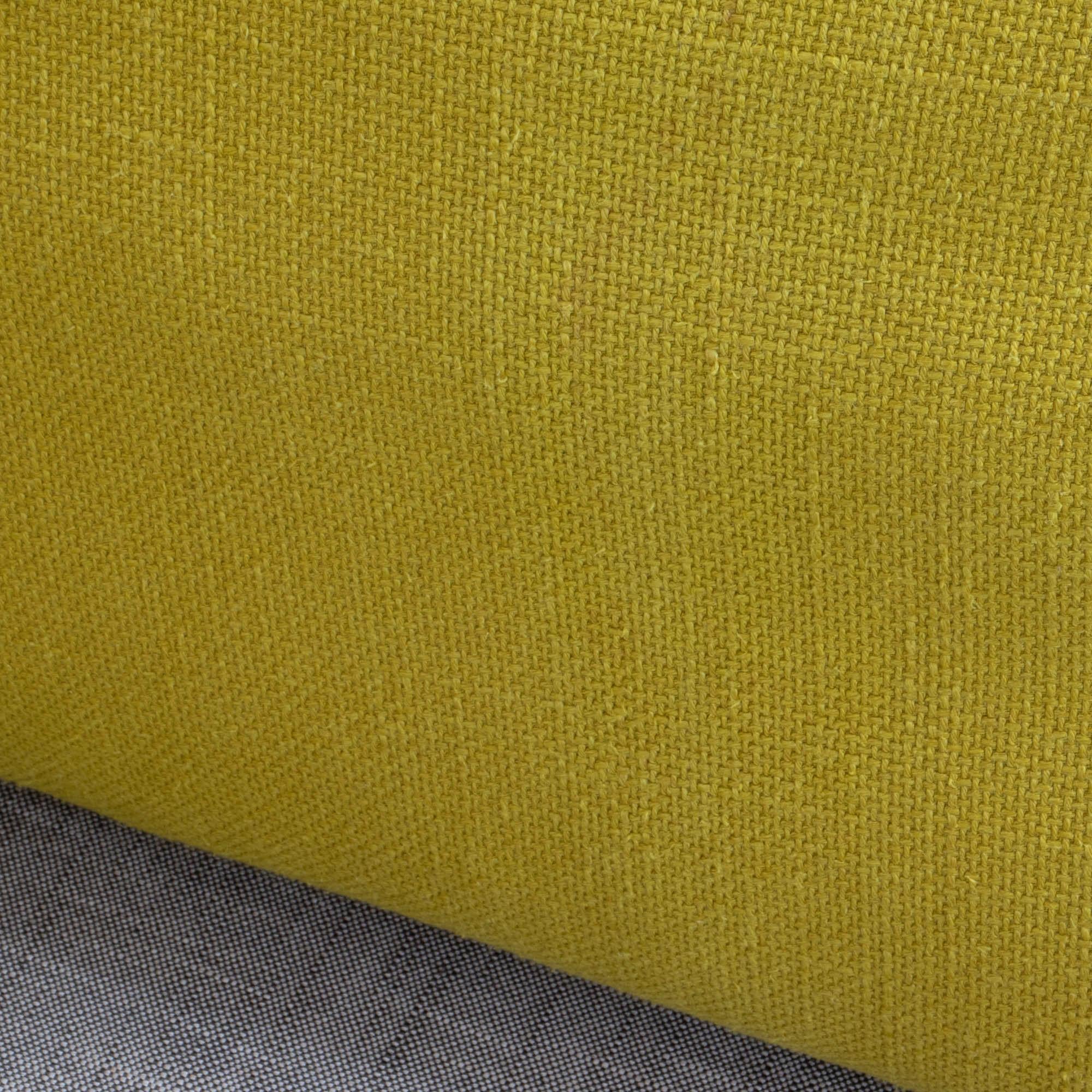 Ligne Roset by Didier Gomez Feng Grey and Yellow Three-Seat Feng Sofa, 2004 6