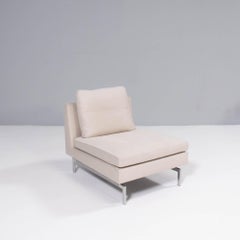 Ligne Roset by Didier Gomez Stricto Sensu Cream Fireside Chair, Set of 2
