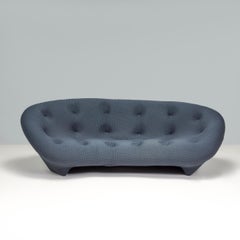 Ligne Roset by Erwan & Ronan Bouroullec Ploum High Back Blue Sofa