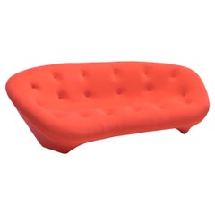 Ligne Roset by Erwan & Ronan Bouroullec Ploum Sofa mit hoher Rückenlehne in Orange/Lila