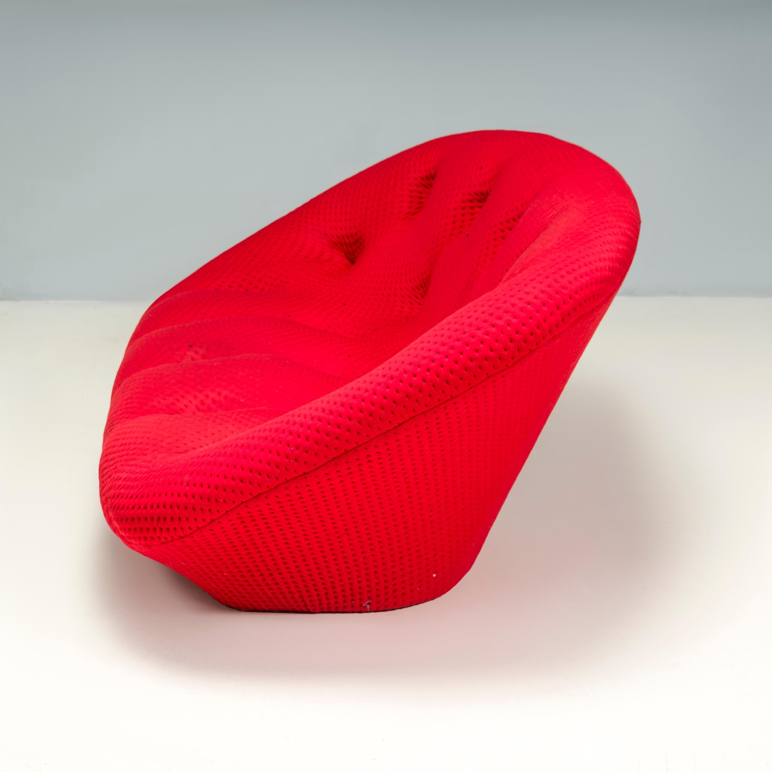 Tissu Canapé rouge Ploum Ligne Roset d'Erwan & Ronan Bouroullec en vente