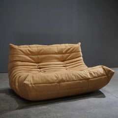 Ligne Roset de Michel Ducaroy Alcántara Camel Dos plazas Togo