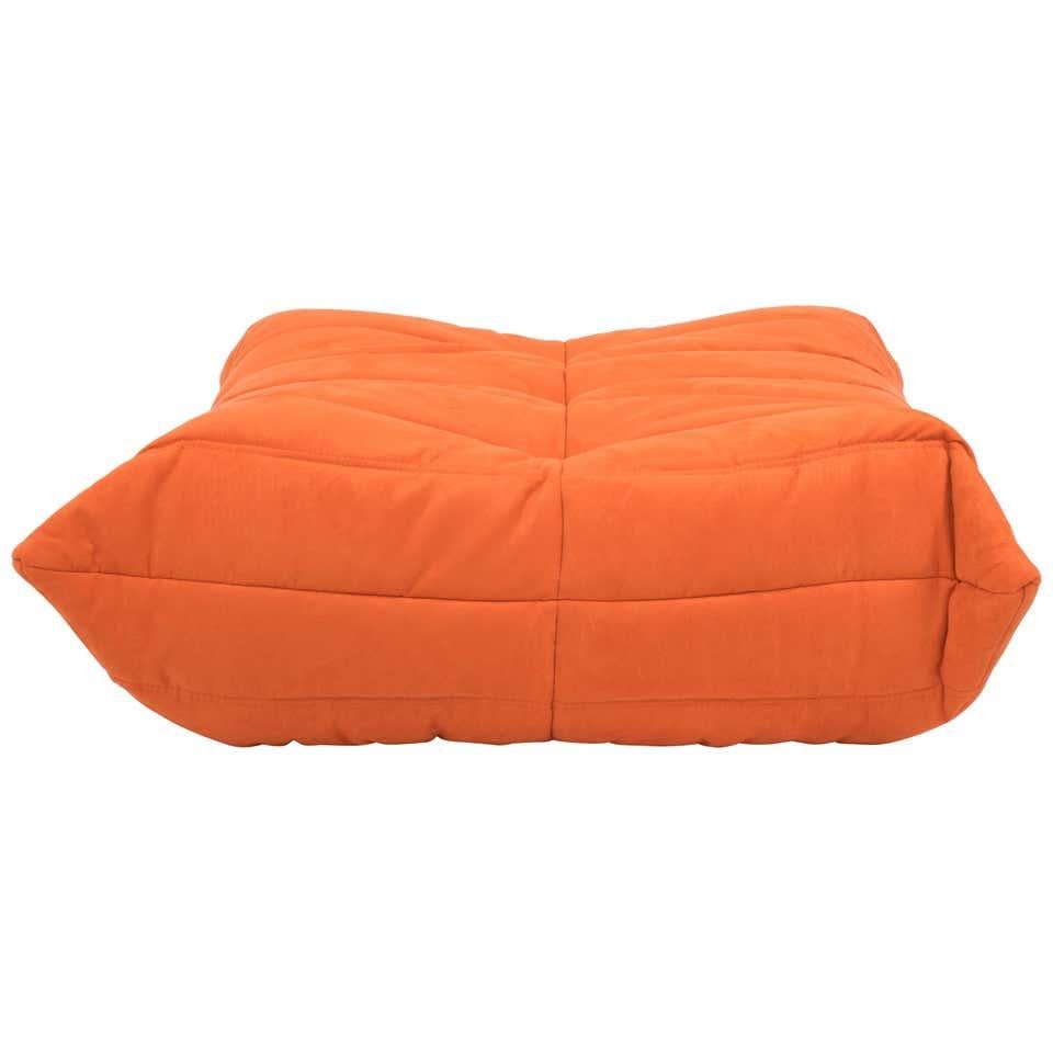 XXI secolo e contemporaneo Togo arancione di Ligne Roset by Michel Ducaroy, set di quattro pezzi