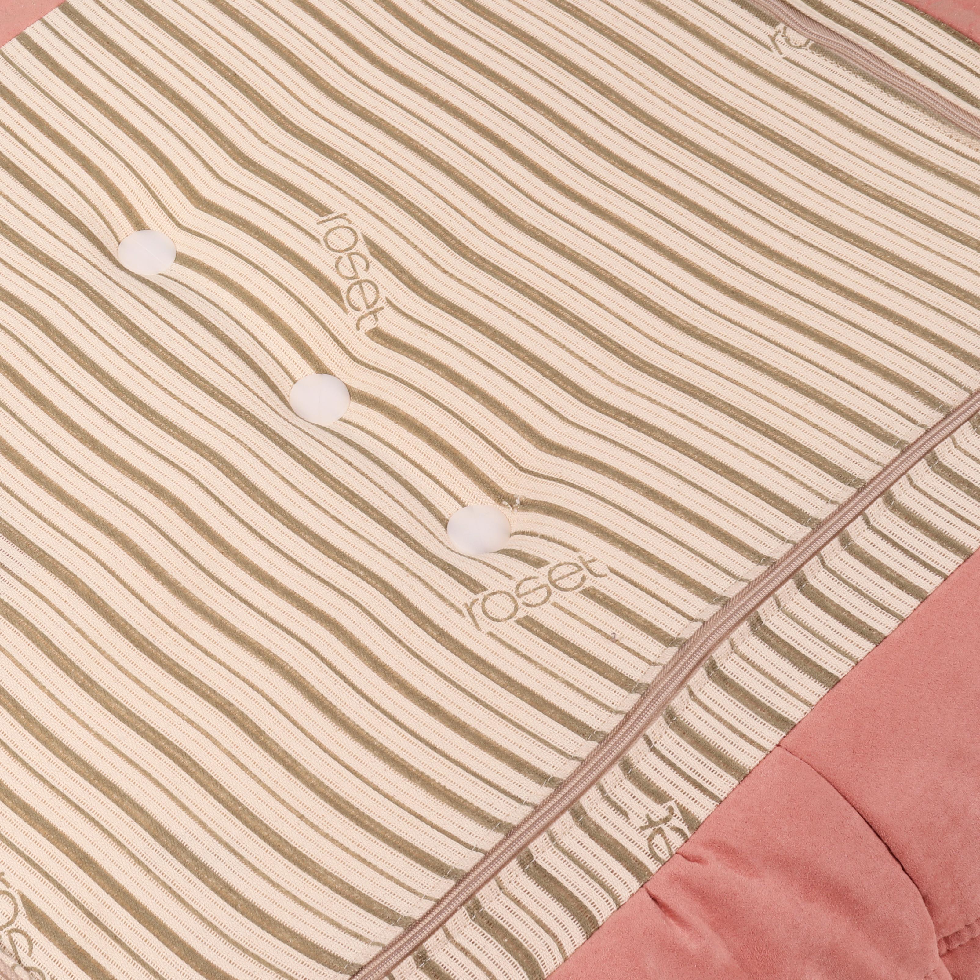 Ligne Roset by Michel Ducaroy Togo Pink Modular Sofa and Footstool, Set of Five For Sale 13