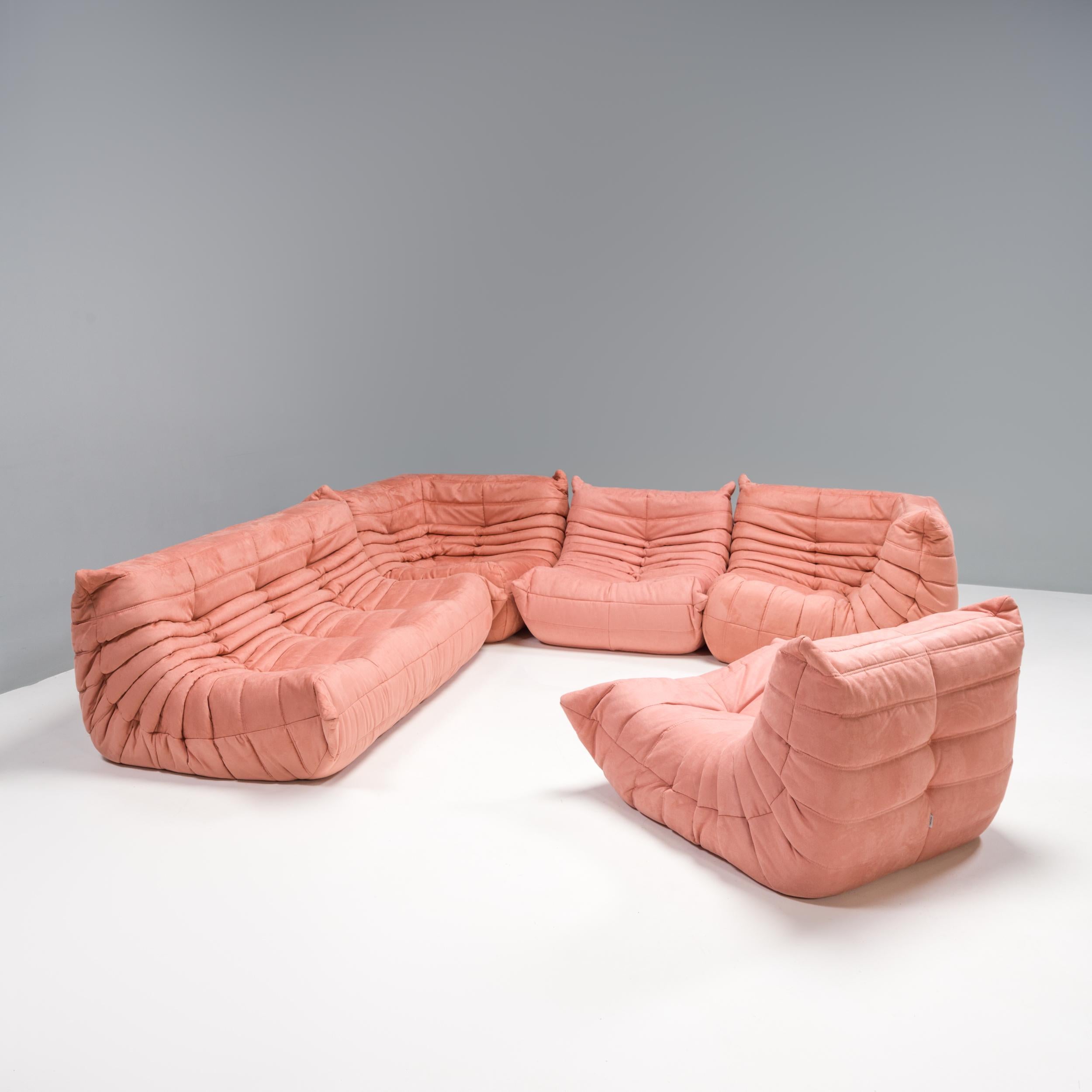 pink togo sofa