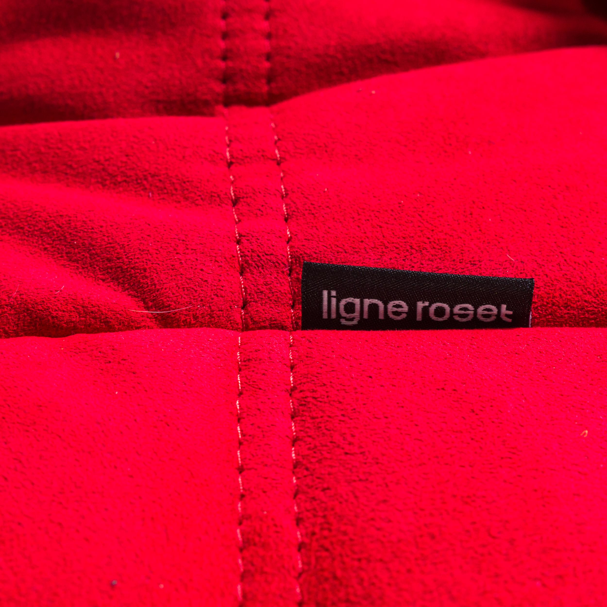 Ligne Roset by Michel Ducaroy Togo Red Modular Sofa, Set of 3 5