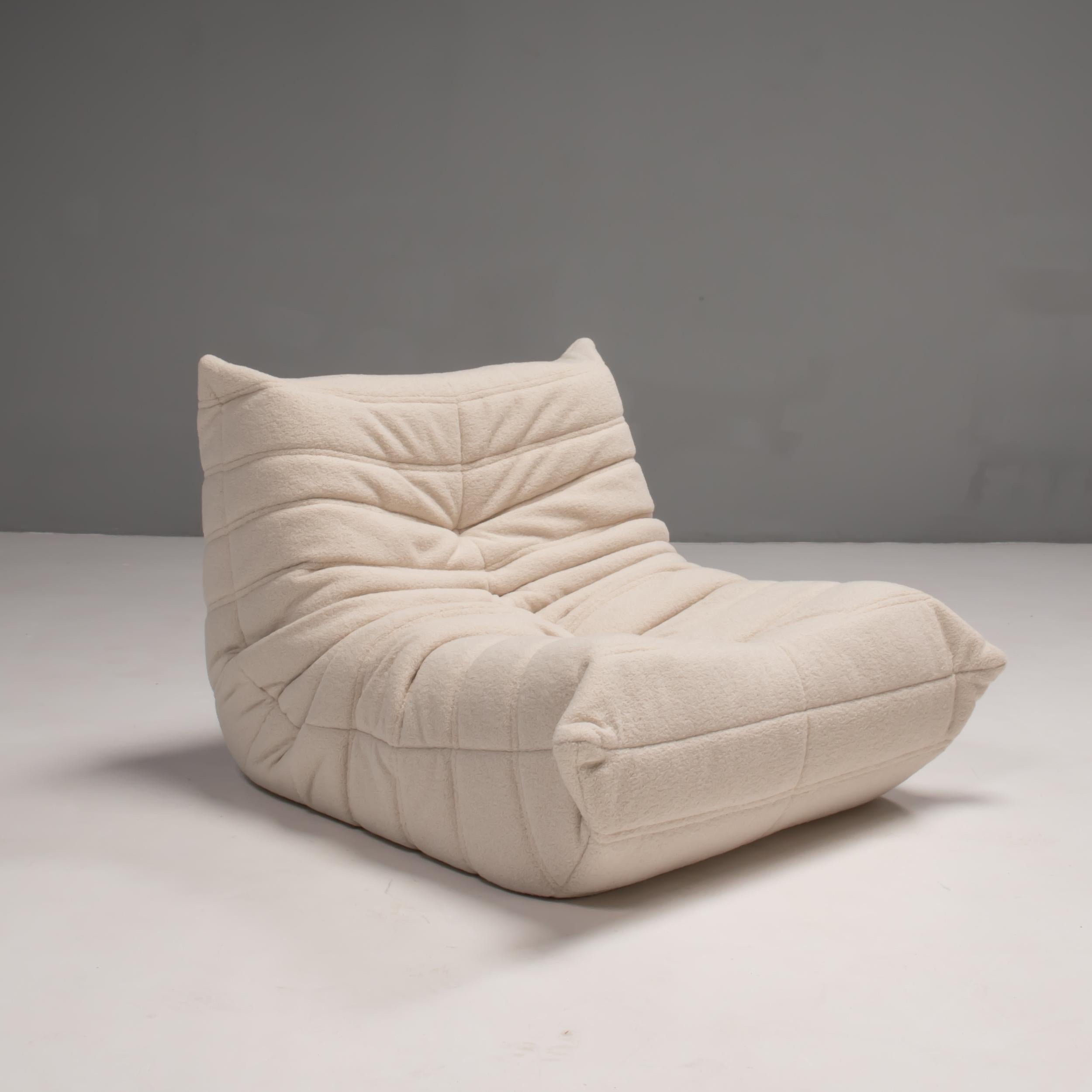 boucle togo chair