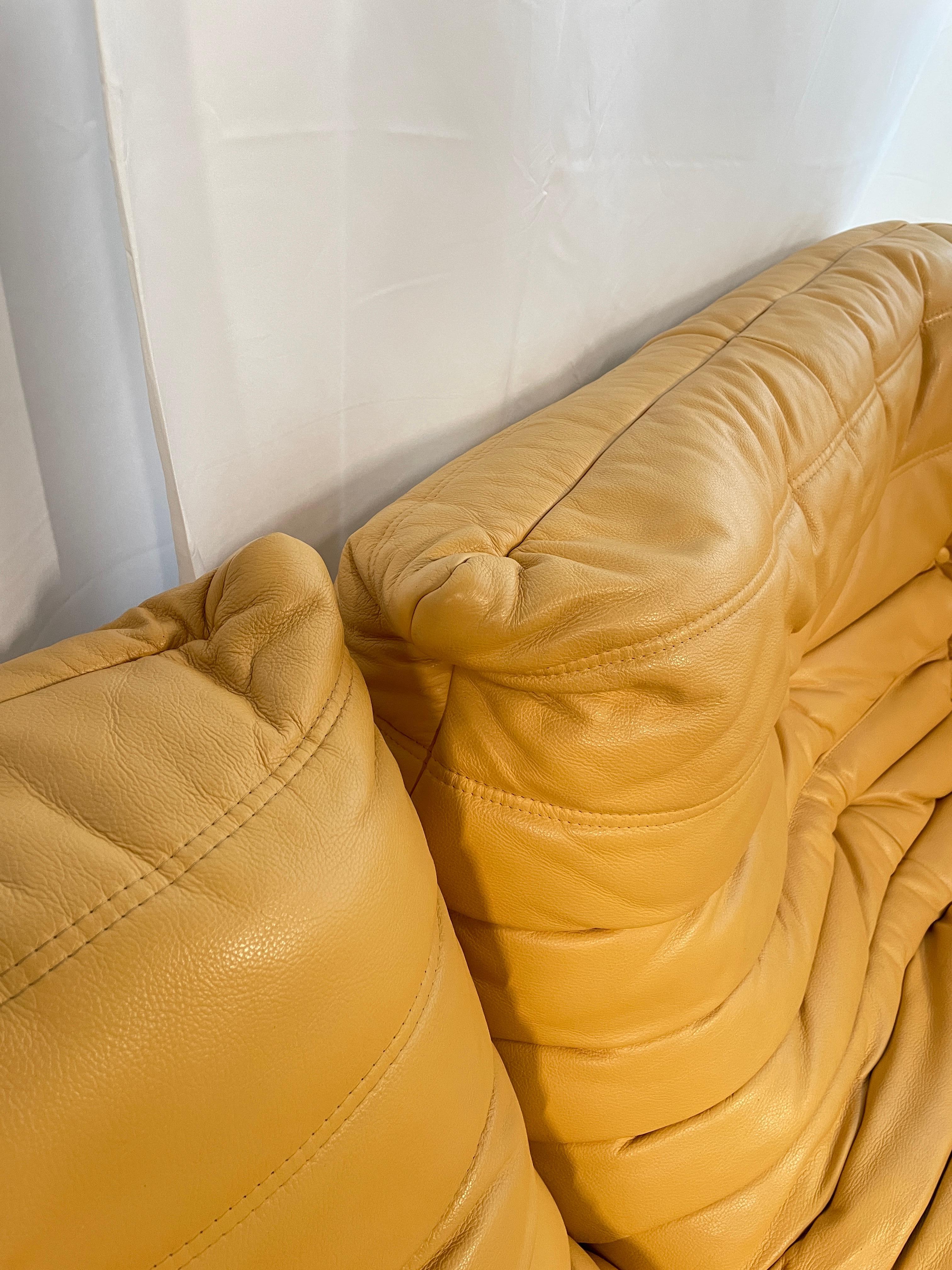 ligne roset togo yellow