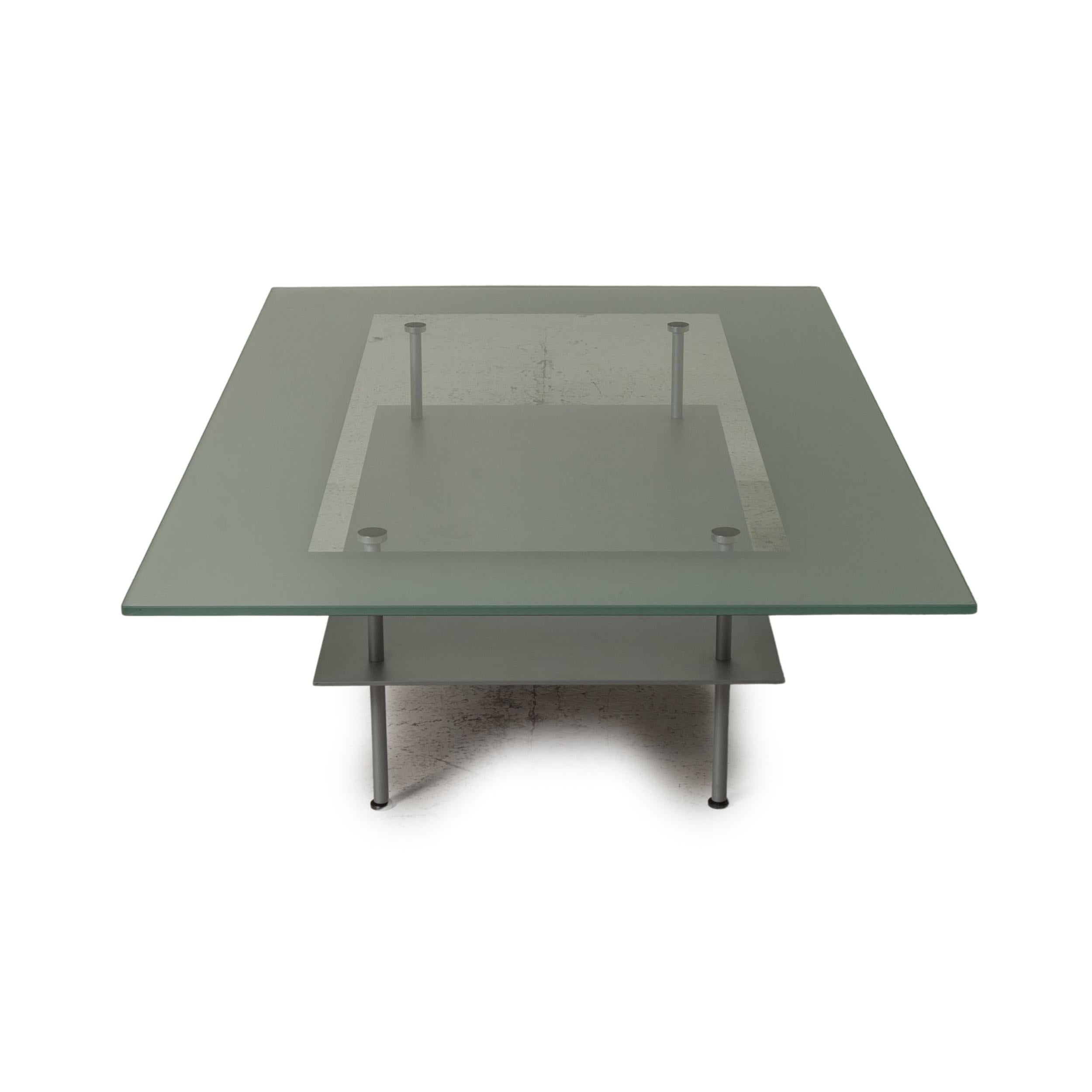 ligne roset glass coffee table