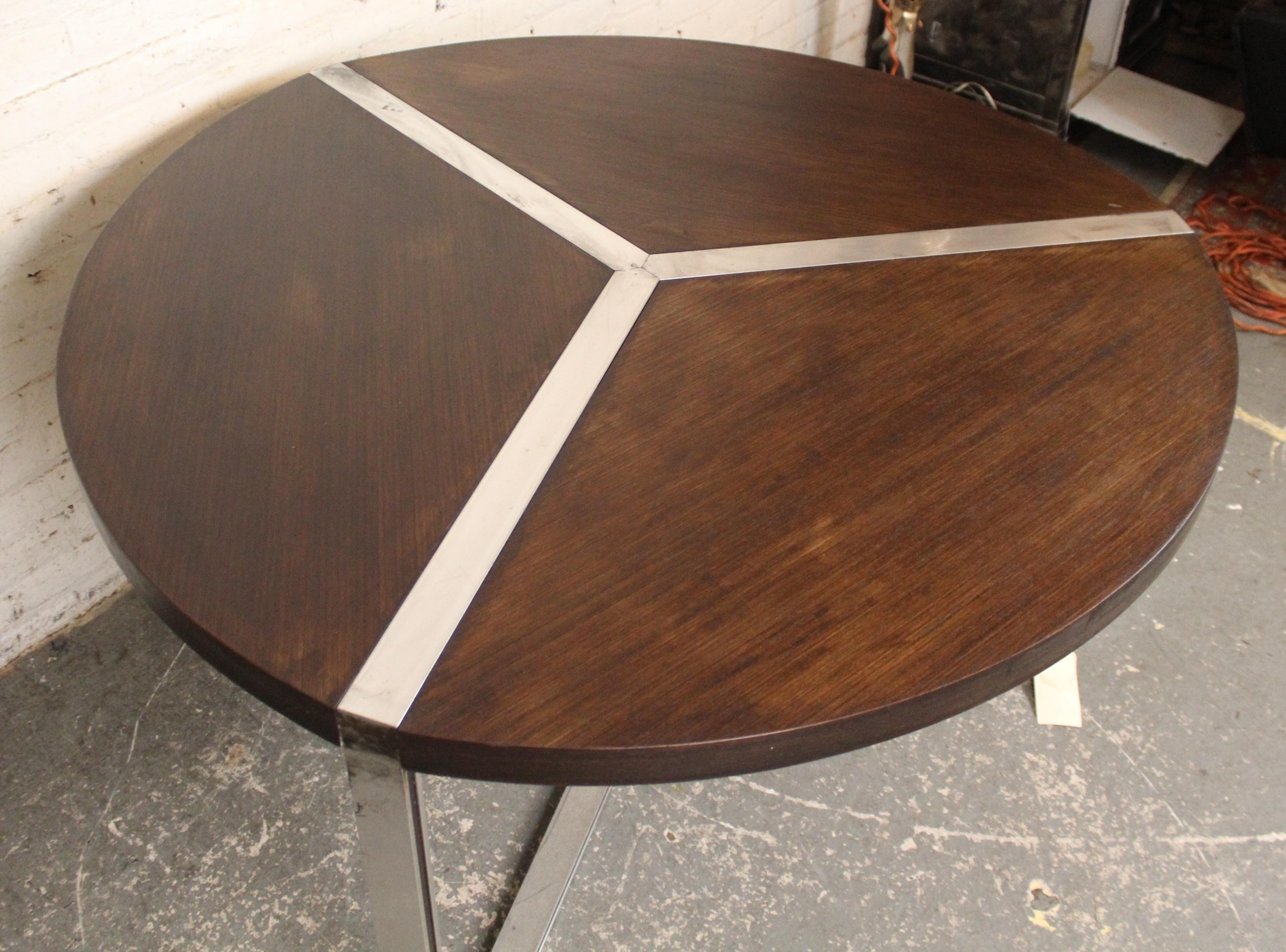 Ligne Roset Circular Dining Table For Sale 2