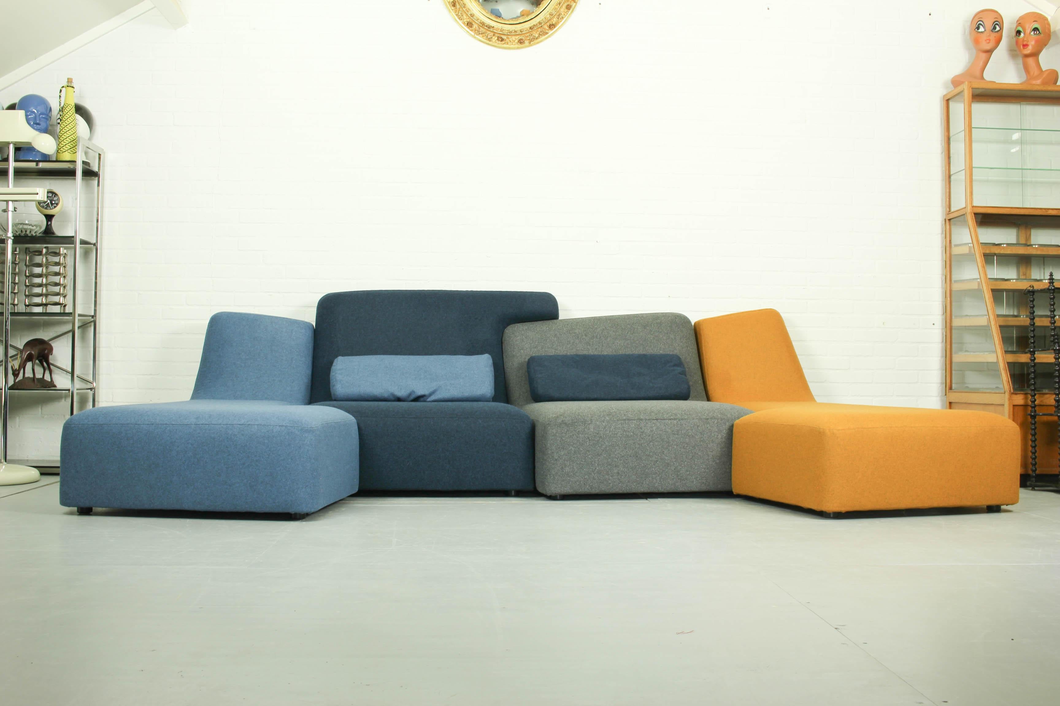 Ligne Roset Confluences von Philippe Nigro:: Satz von 4 Elementen (Organische Moderne)