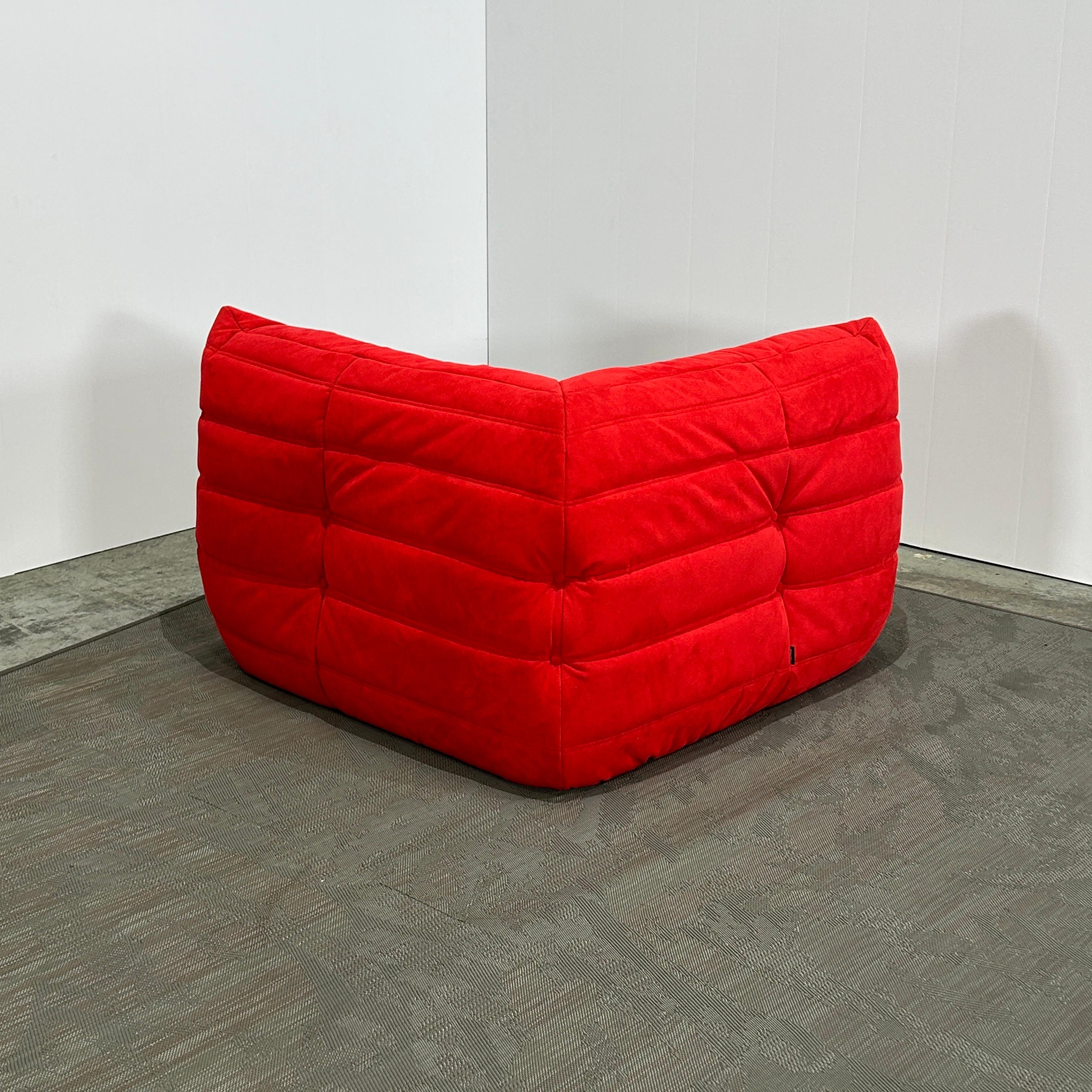 20th Century Ligne Roset Corner Togo Sofa by Michel Ducaroy For Sale