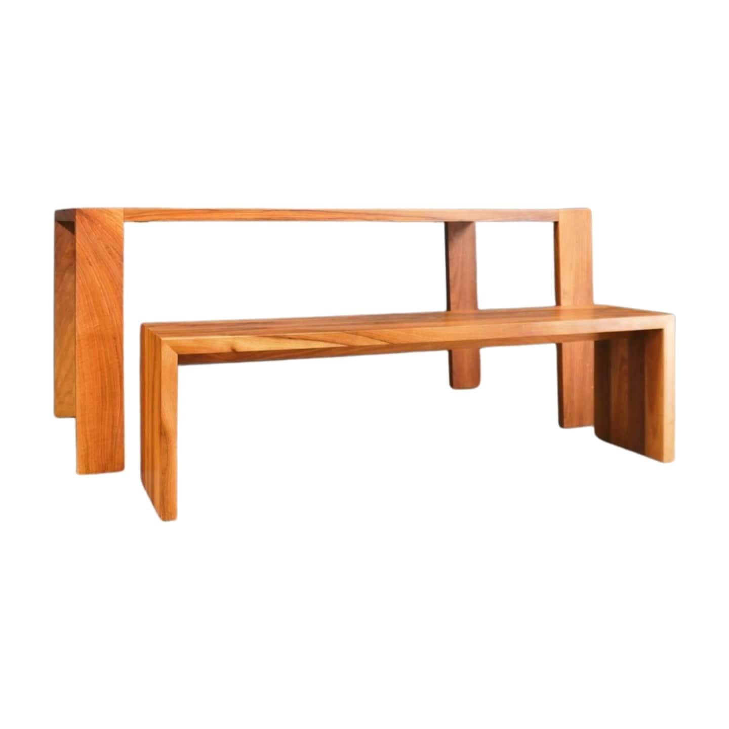 Ligne Roset Eaton Dining Table and Bench 2