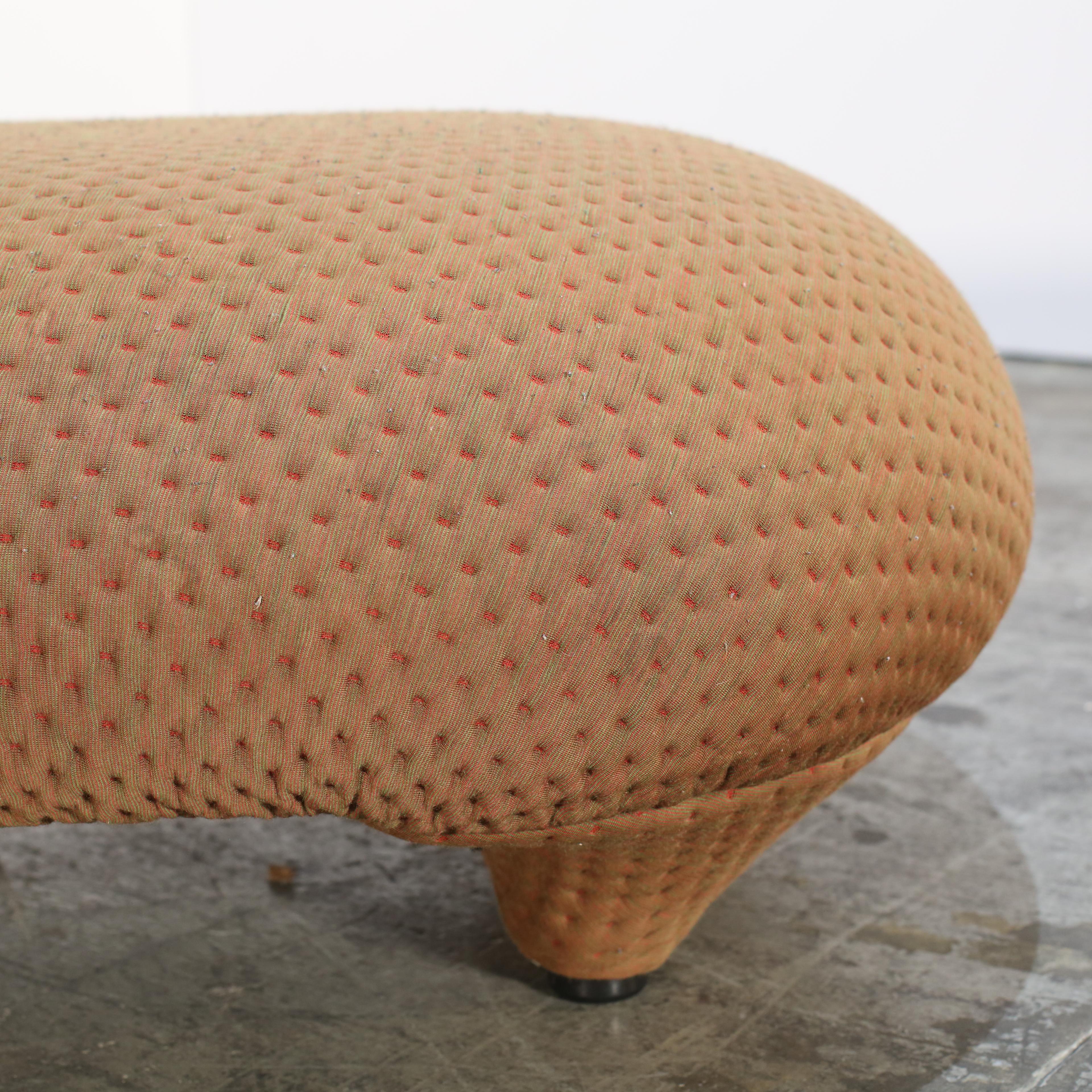 Fabric Ligne Roset Footstool by Ronan & Erwan Bouroullec For Sale