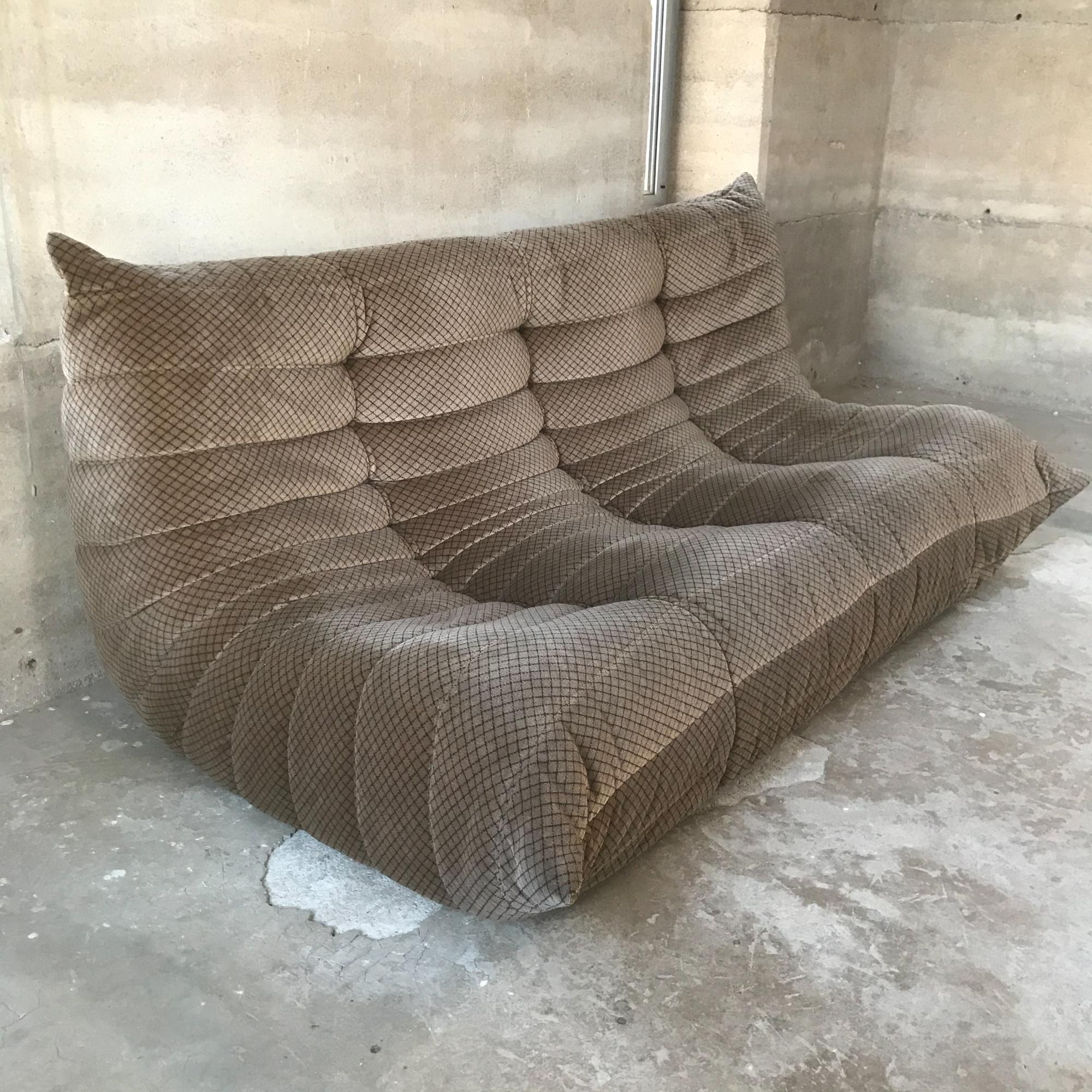 French Michel Ducaroy Togo Sofa Lounge Ameublements Belus 3