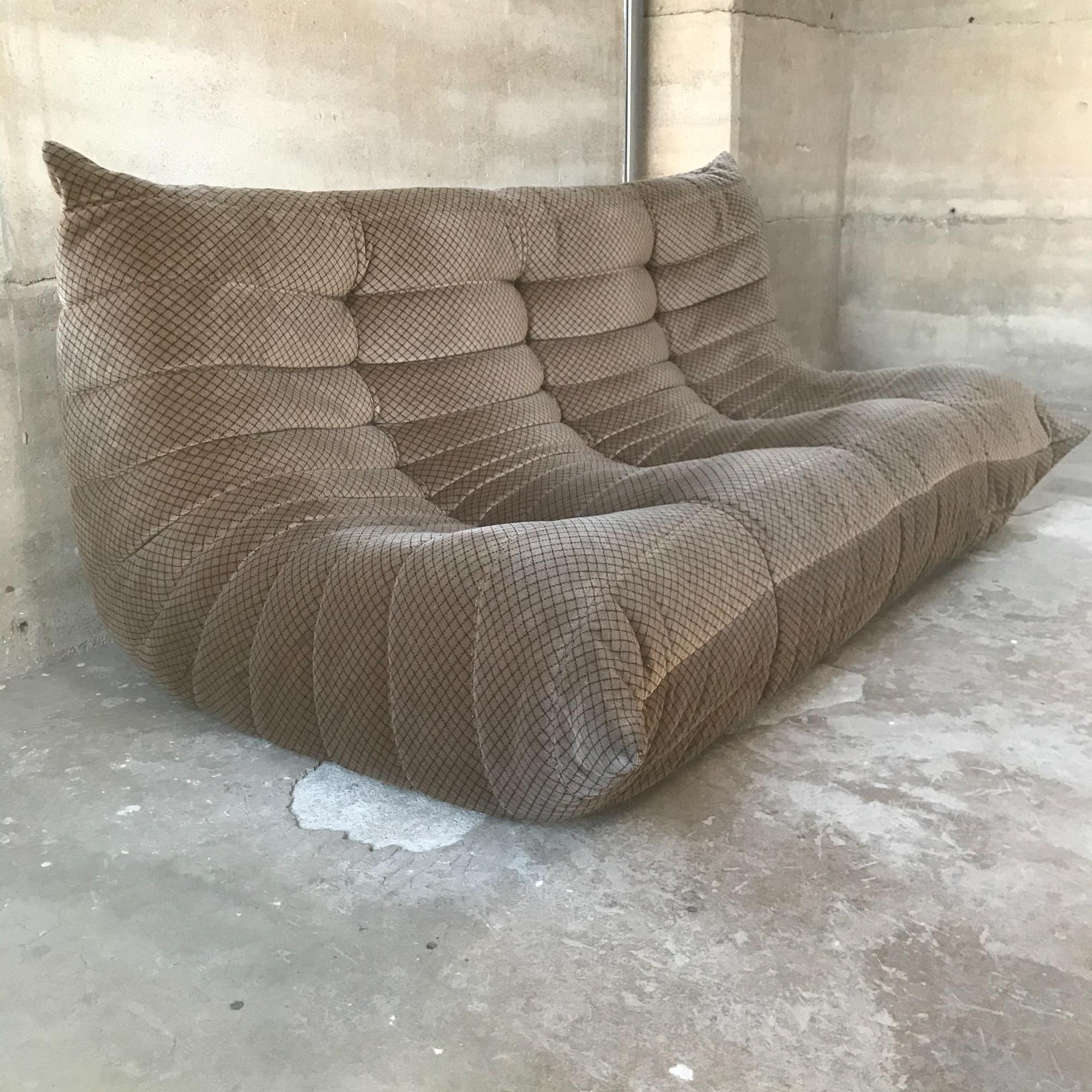 French Michel Ducaroy Togo Sofa Lounge Ameublements Belus 4