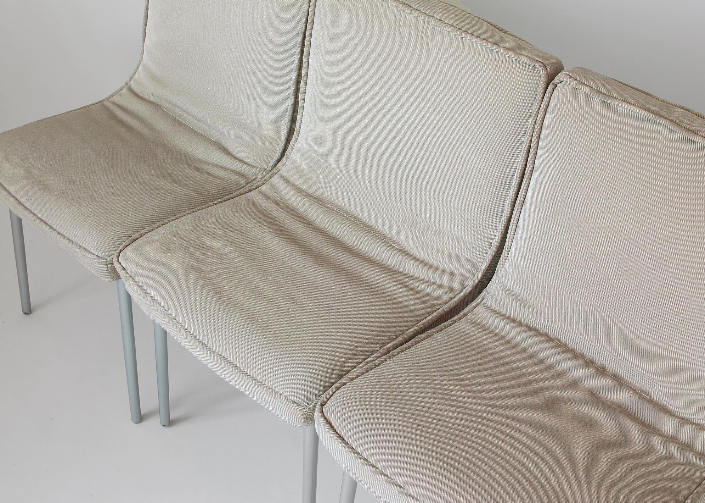 Late 20th Century Ligne Roset French Modern Dining Chairs Attributed to Christain Werner