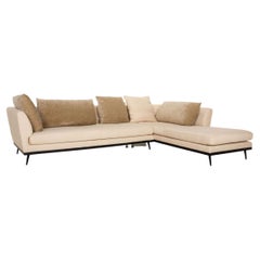 Ligne Roset Fugue Fabric Sofa Cream Corner Sofa