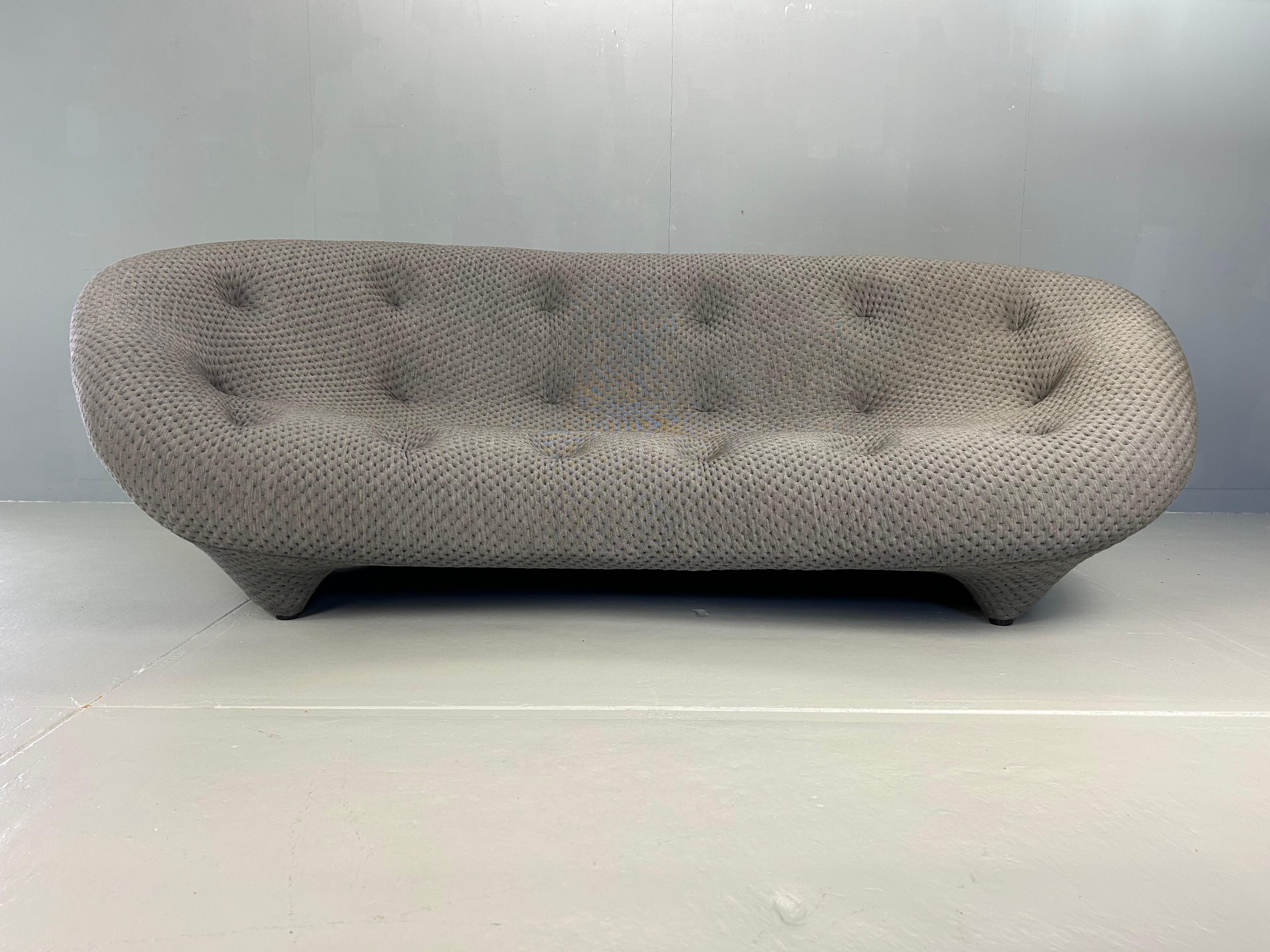 Ligne Roset High Back Magenta Ploum Sofa by Ronan & Erwan Bouroullec 7