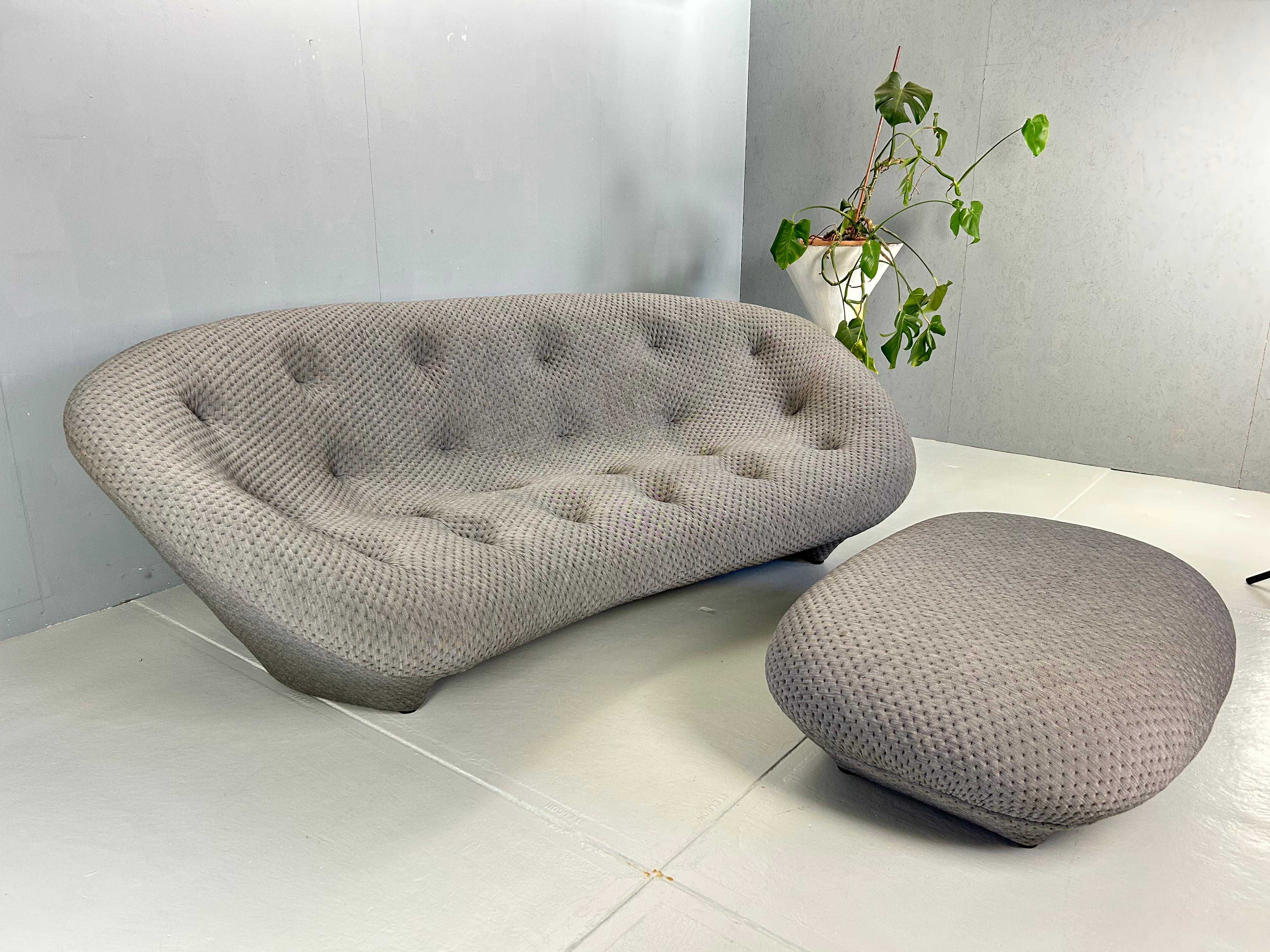 Other Ligne Roset High Back Magenta Ploum Sofa by Ronan & Erwan Bouroullec