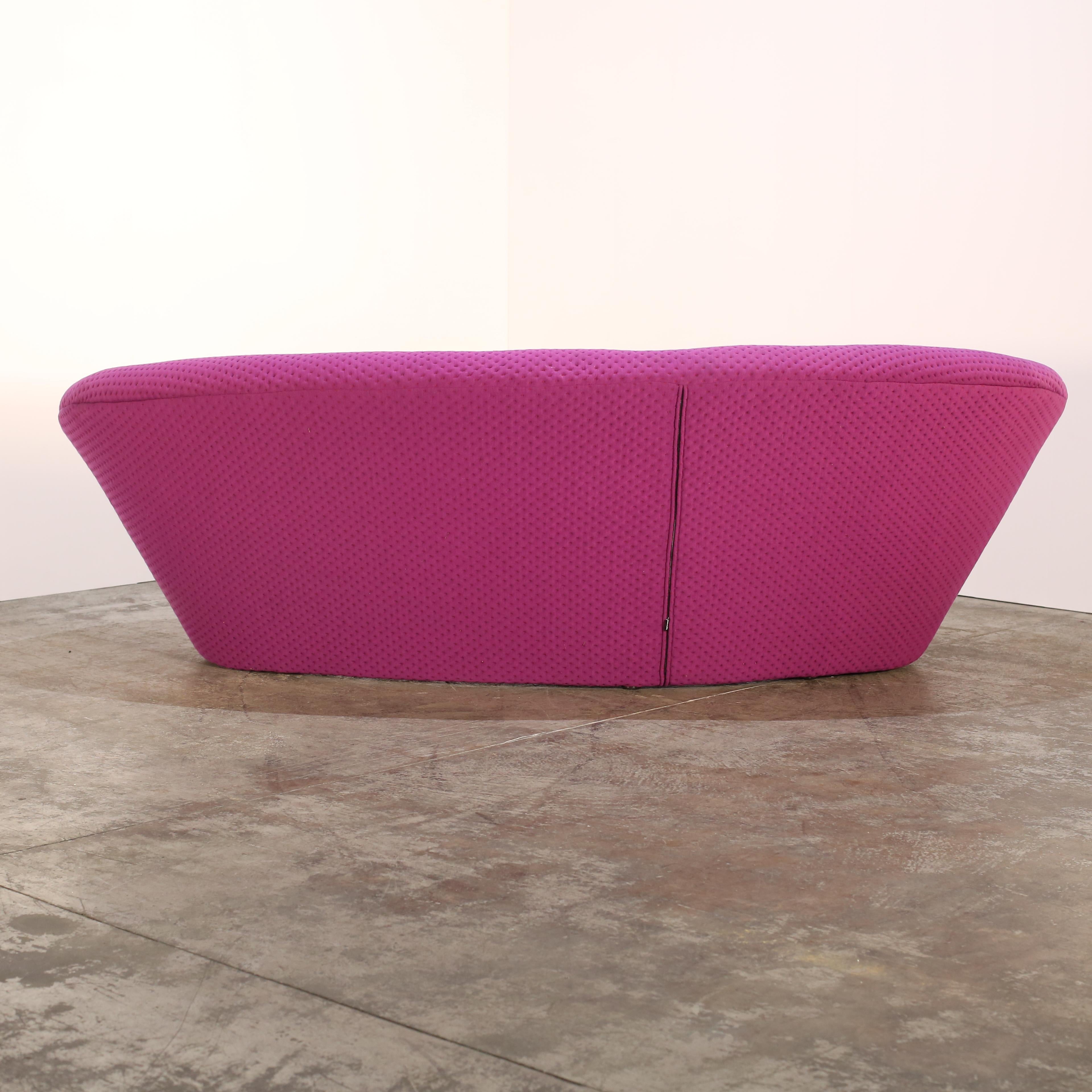 Sofá Ligne Roset High Back Magenta Ploum de Ronan and Erwan Bouroullec en venta 2