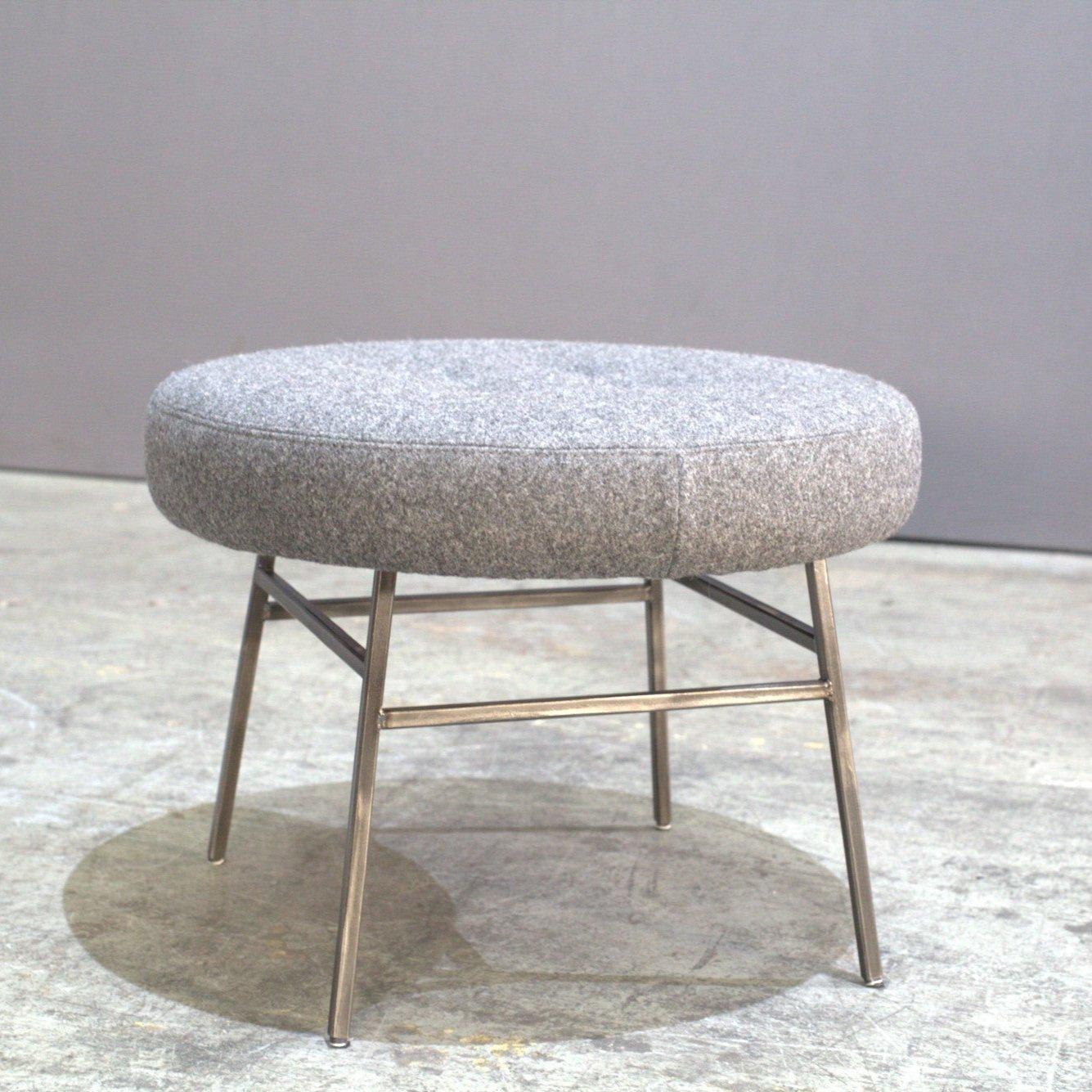Metal Ligne Roset Ilot Low Stool For Sale
