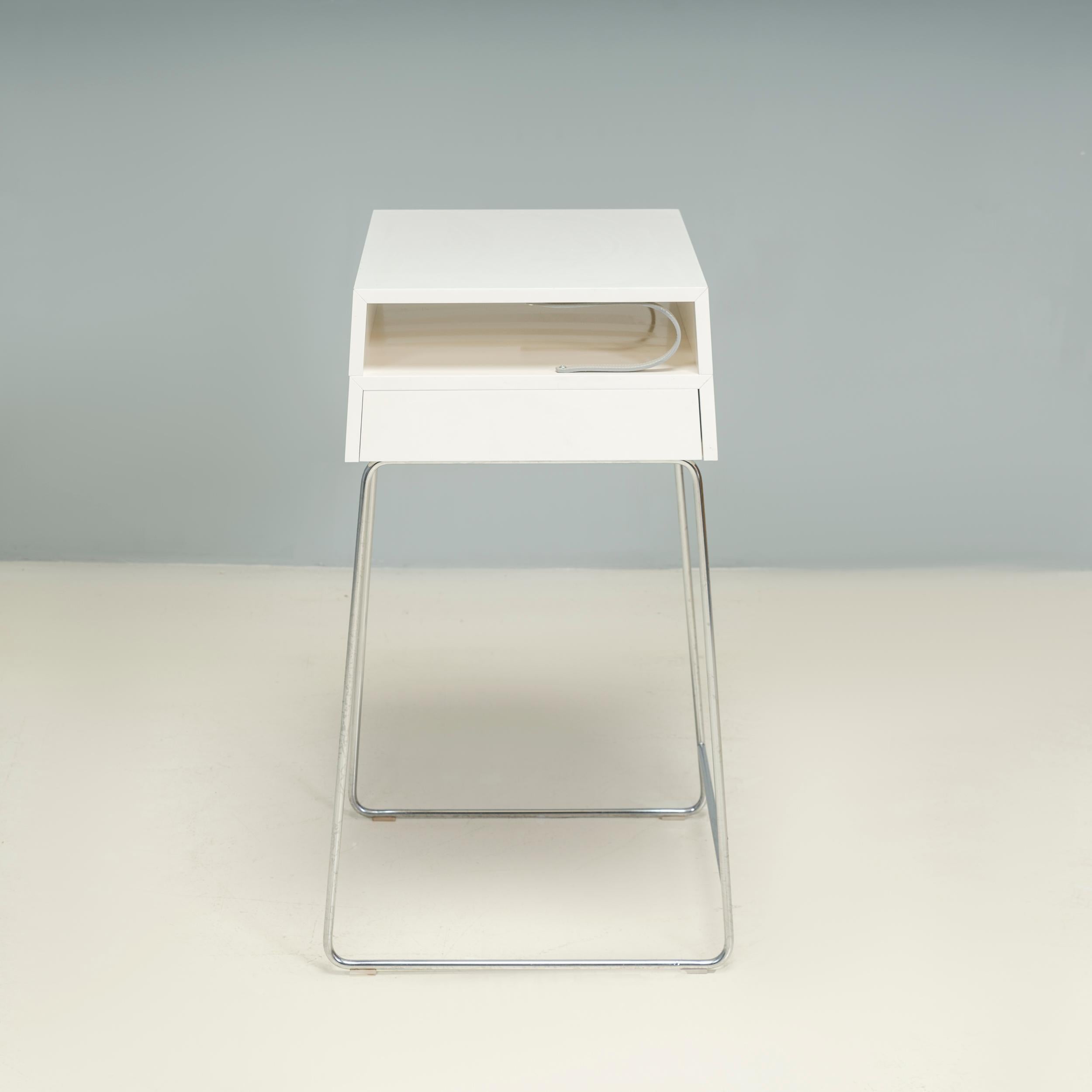 Contemporary Ligne Roset by Julie Pfligersdorffer White Poms Compact Desk For Sale