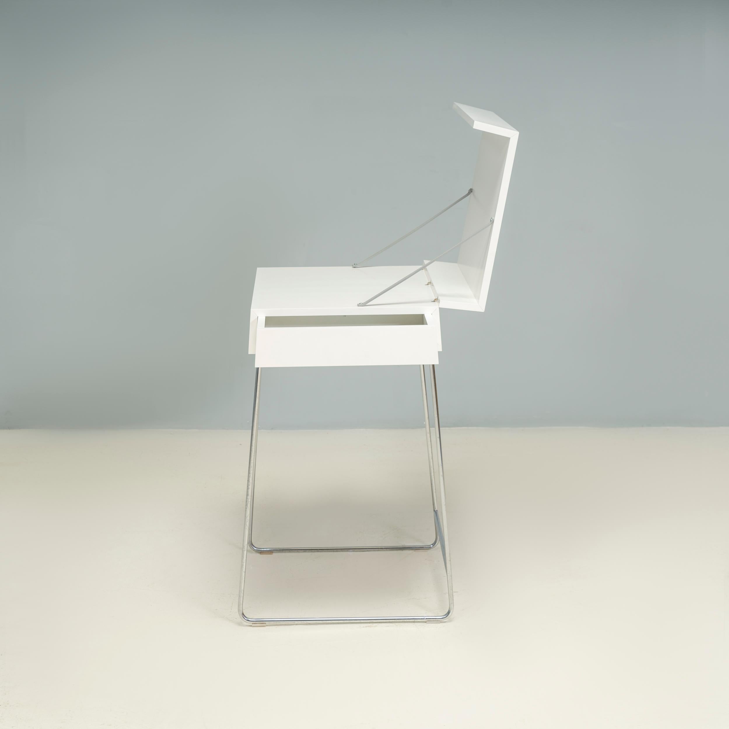 Ligne Roset by Julie Pfligersdorffer White Poms Compact Desk For Sale 1