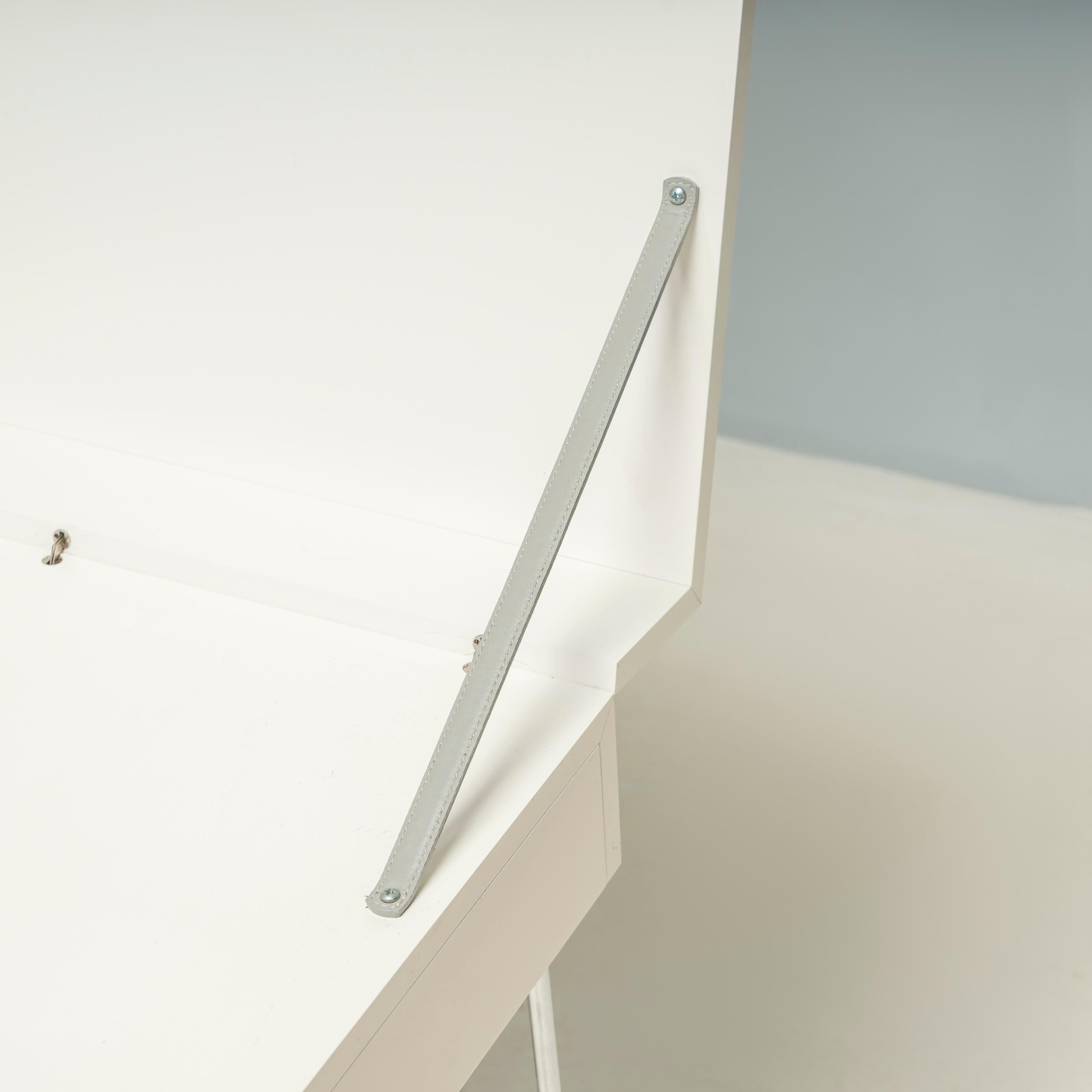 Ligne Roset by Julie Pfligersdorffer White Poms Compact Desk For Sale 2
