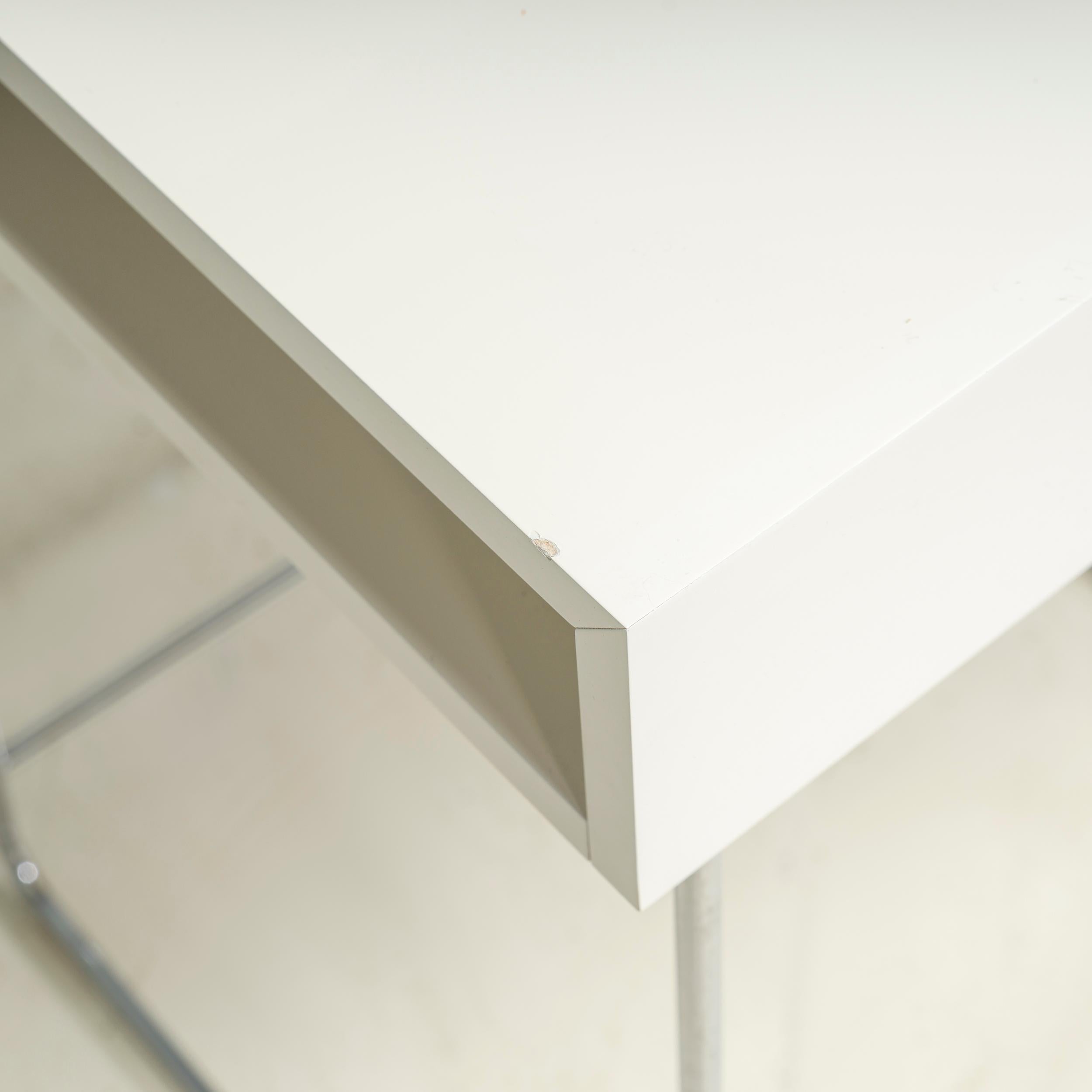 Ligne Roset by Julie Pfligersdorffer White Poms Compact Desk For Sale 3
