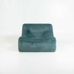 Ligne Roset Kali Lounge Chair in Original Emerald Corduroy