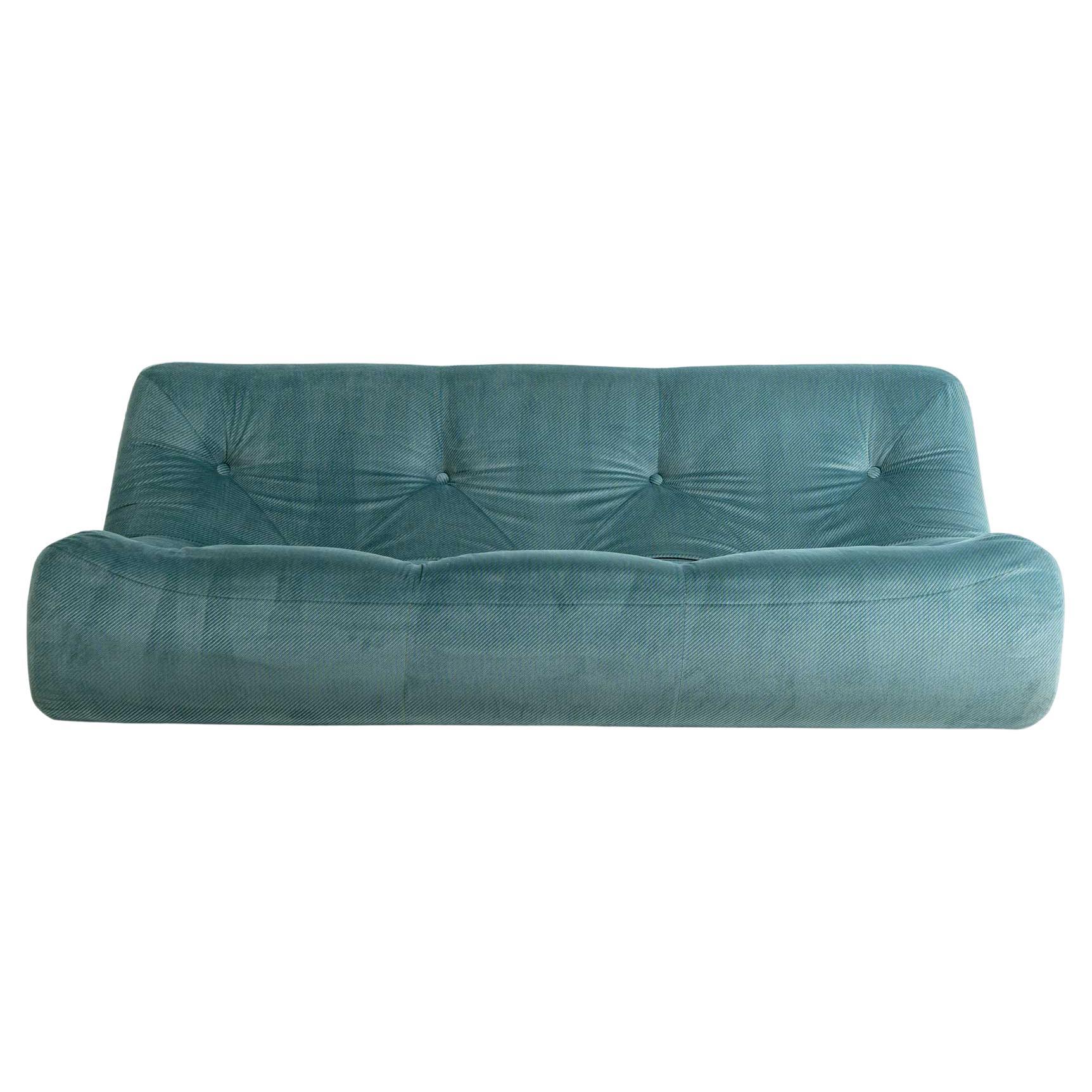 Ligne Roset Kali Three Seater Sofa in Original Emerald Corduroy