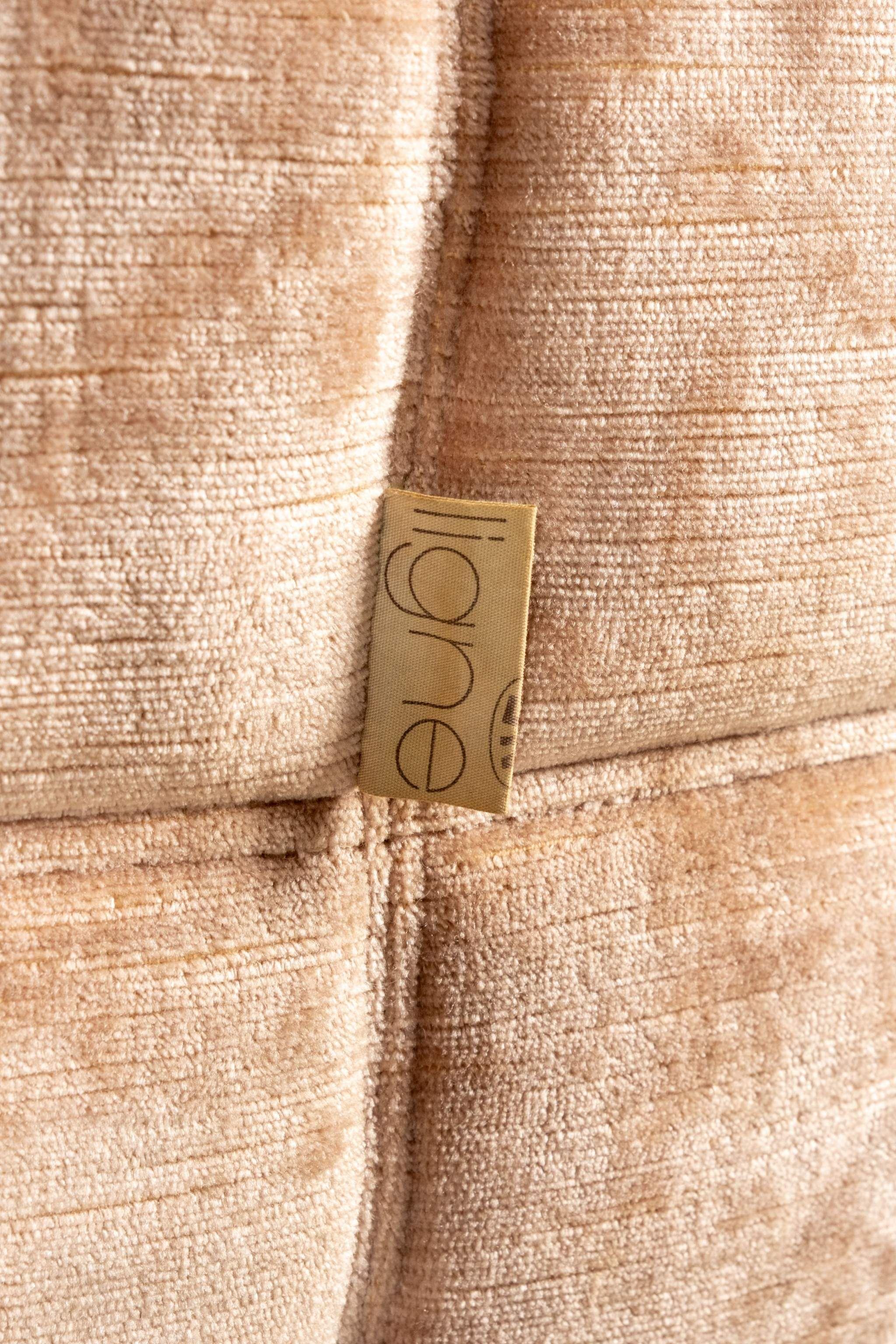 Ligne Roset Kashima 3-Seater Sofa in Velvet by Michel Ducaroy For Sale 5