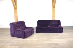 Ligne Roset Kashima lounge chair and sofa by Michel Ducaroy, 1970s