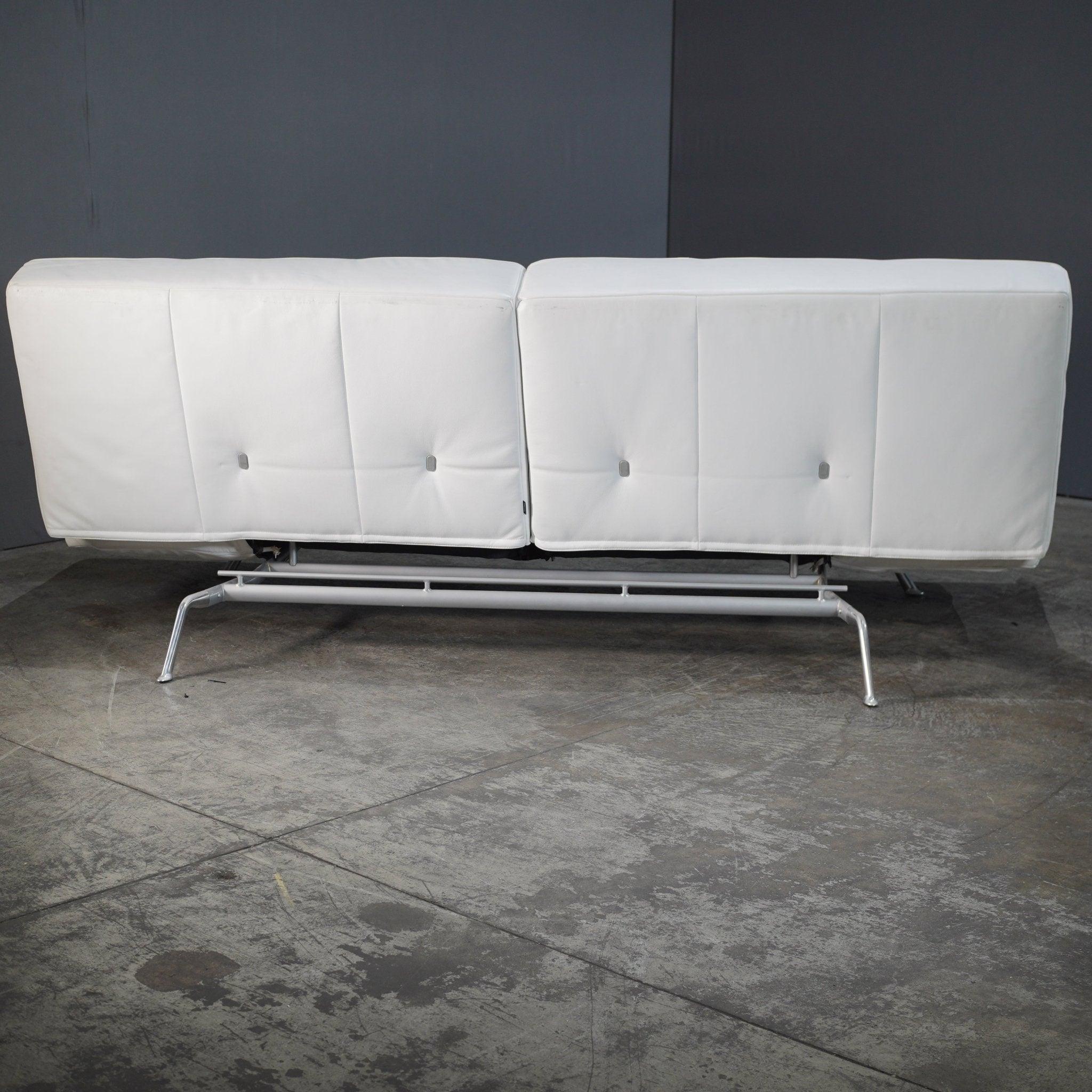 Ligne Roset Leather Smala Sofa by Pascal Mourgue 4