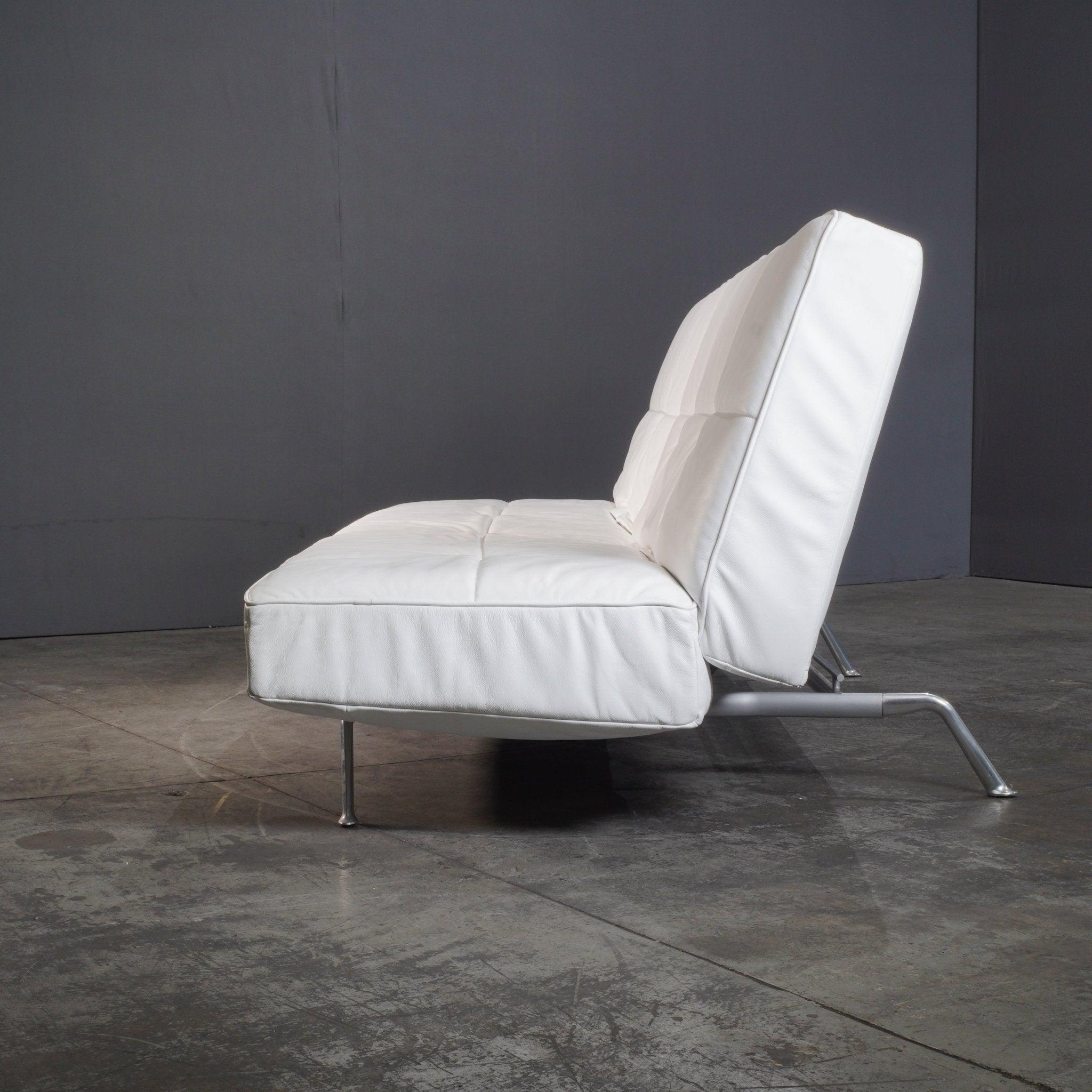 Ligne Roset Leather Smala Sofa by Pascal Mourgue 2