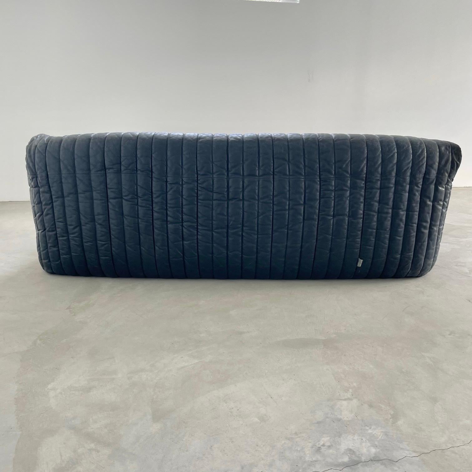Ligne Roset Leather Sofa by Annie Hieronimus, 1980s France 4