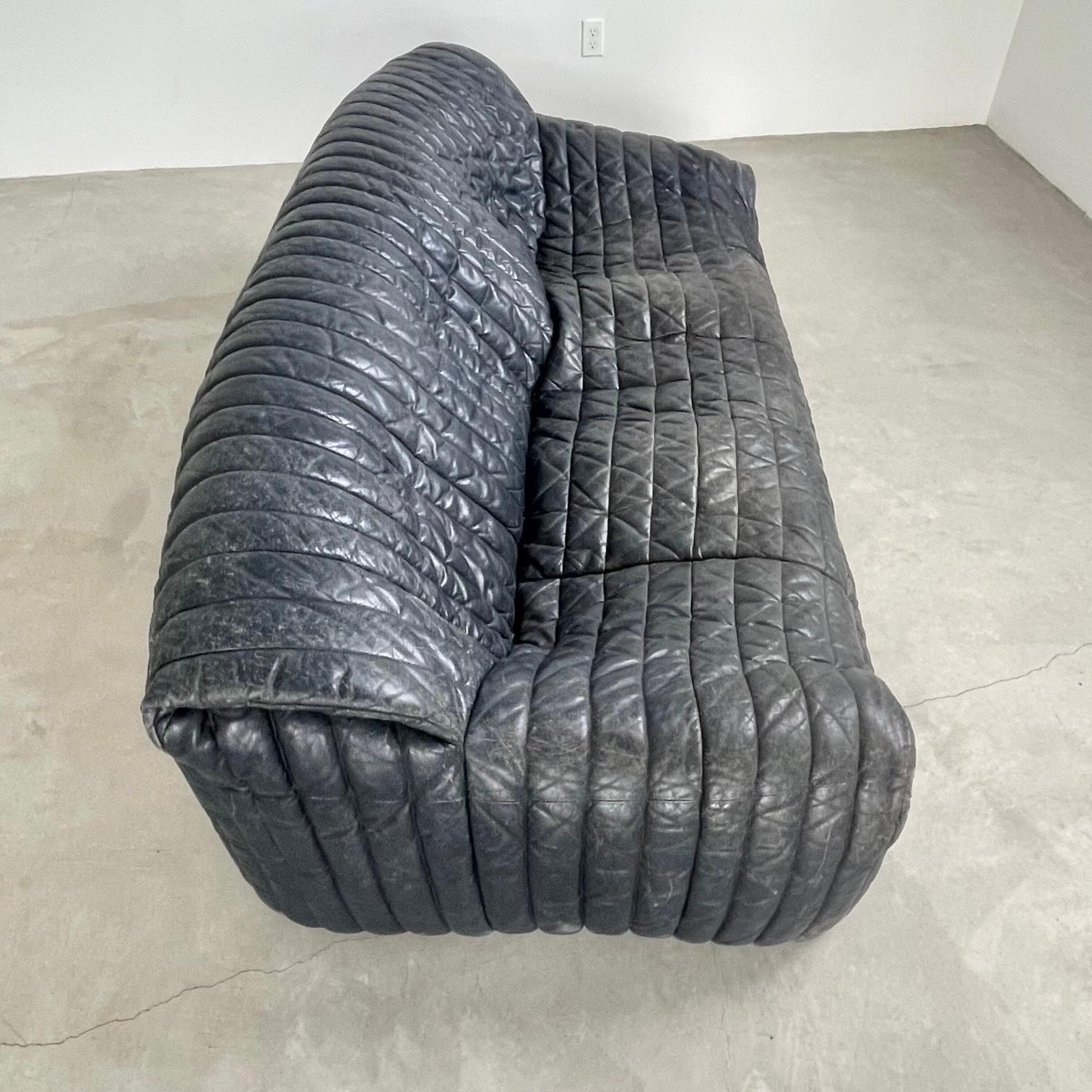 Ligne Roset Leather Sofa by Annie Hieronimus, 1980s France 5