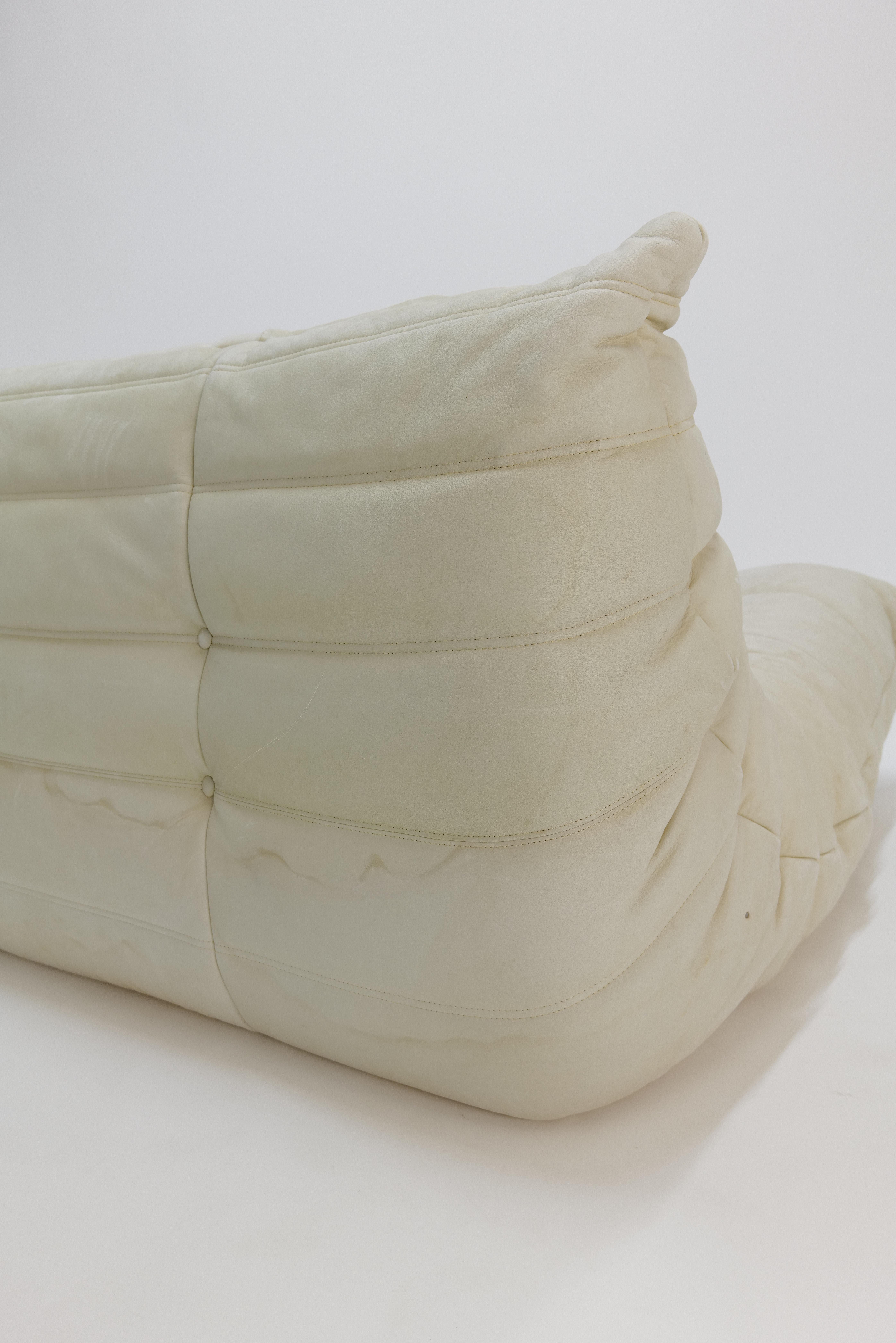 Lovanie Togo in pelle di Ligne Roset by A. Michel in vendita 5