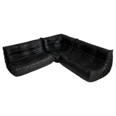 Ligne Roset Leather Togo Autentico firmato, Francia, 1978 - Spedizione rapida 7 giorni USA