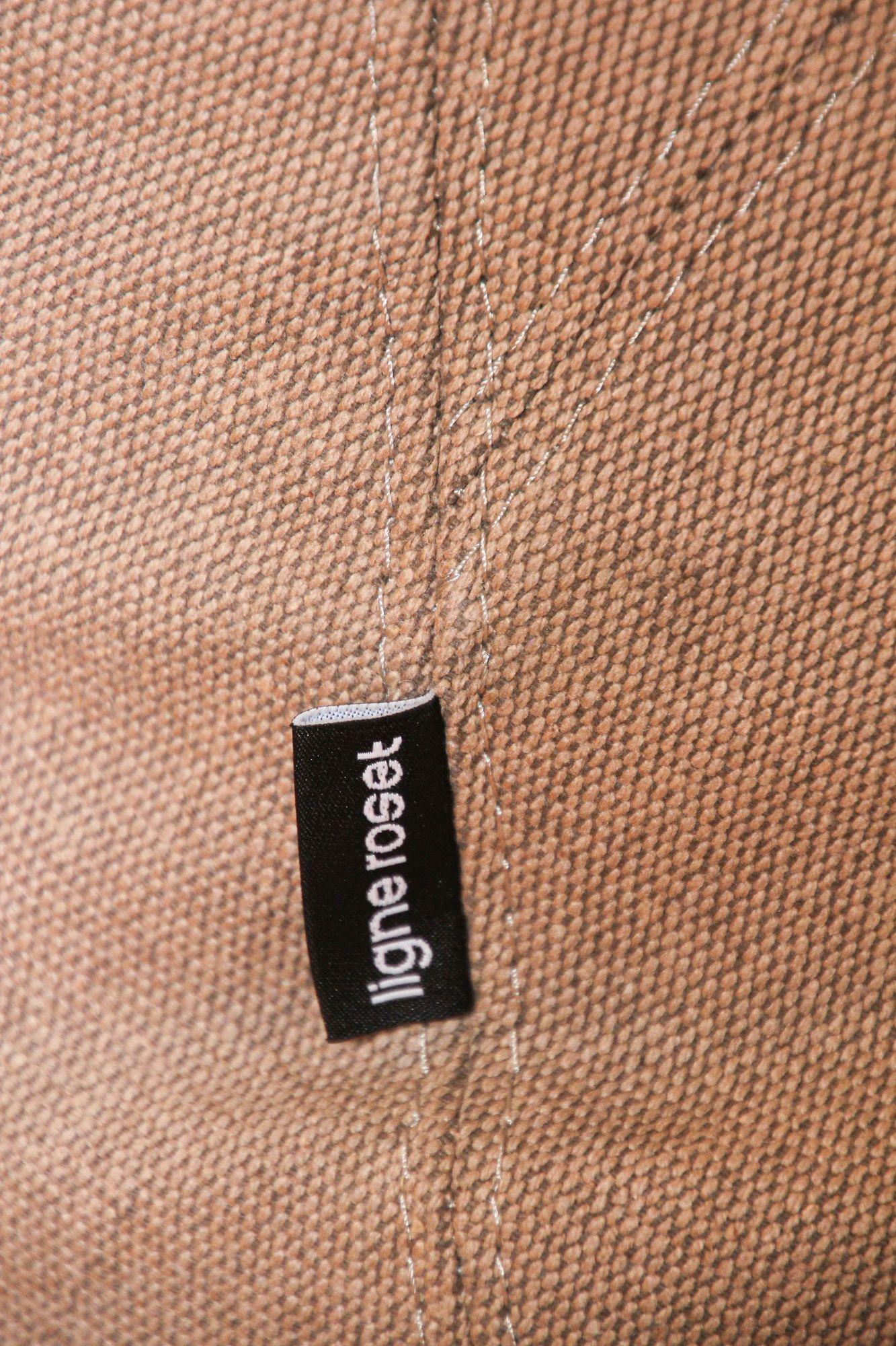 Ligne Roset Limited Edition Lounge Chairs Beanbags Arti Ecru Fabric Bon état - En vente à North Hollywood, CA