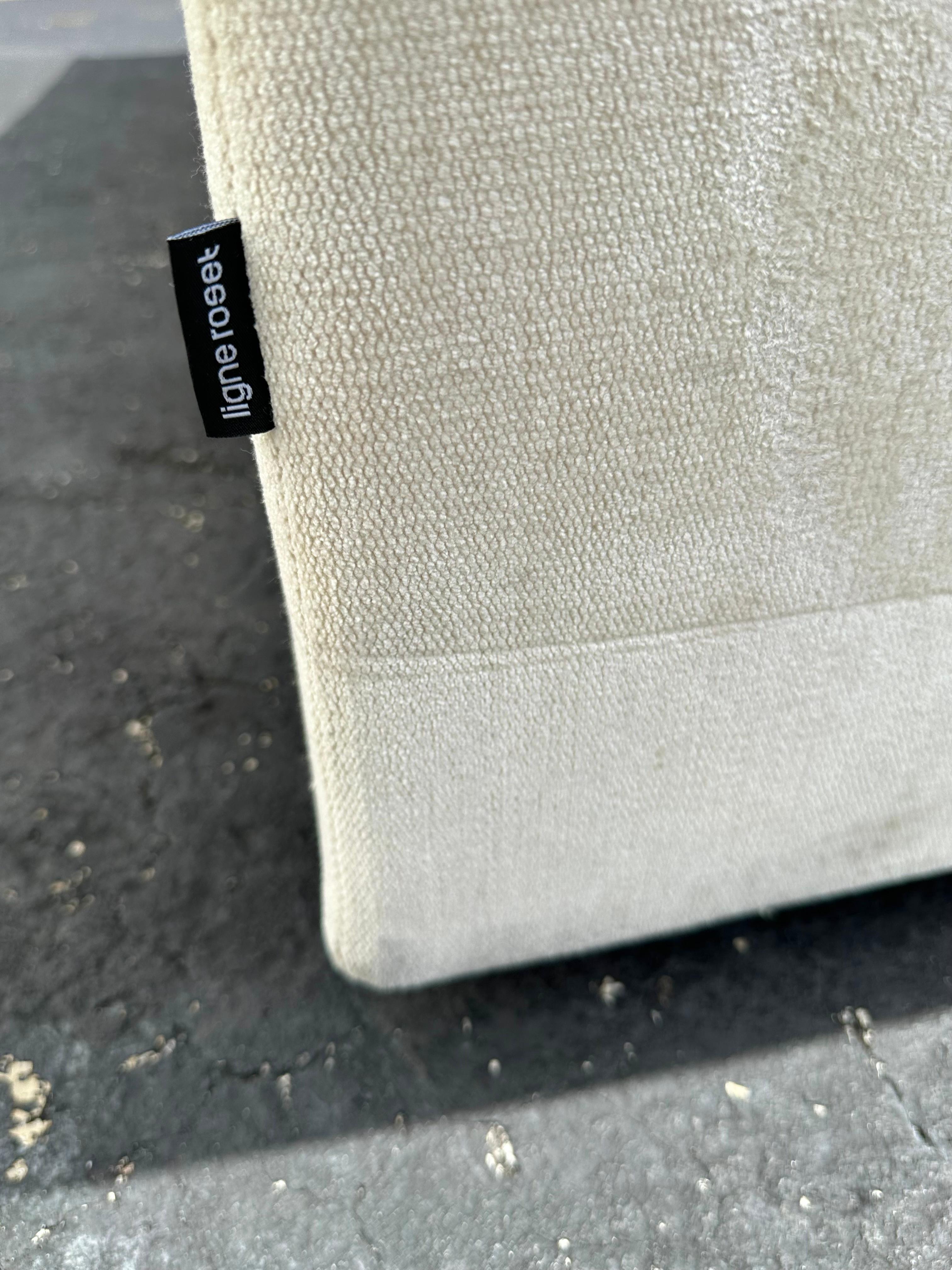 Ligne Roset Modular Seccional Convertible Abajo Gris Beige en venta 11