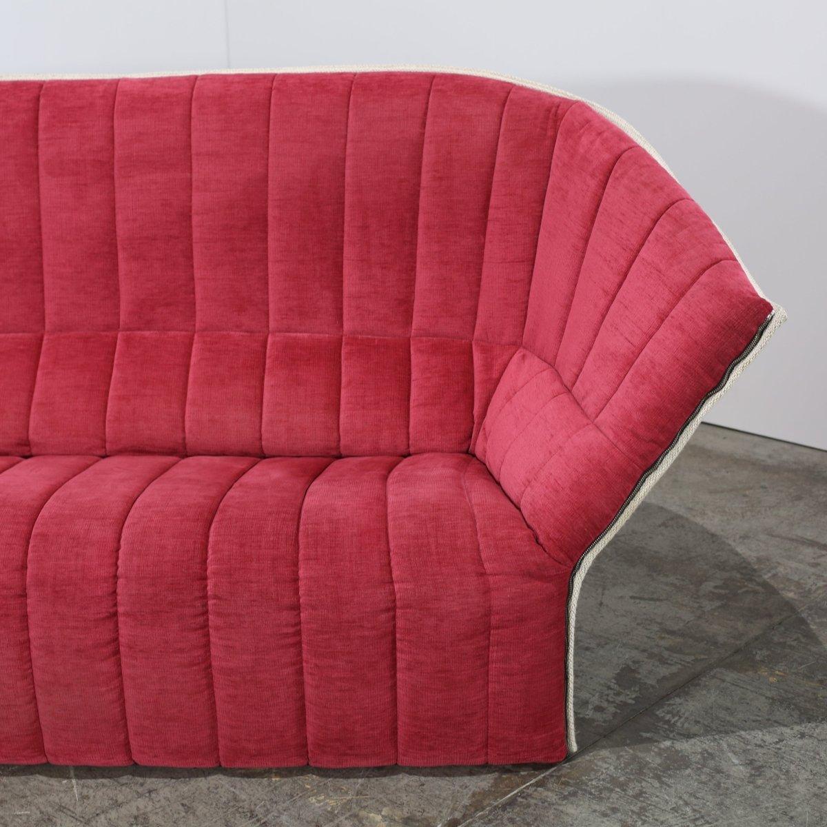 Ligne Roset Moël Three Seater Sofa and Bench by Inga Sempé For Sale 2