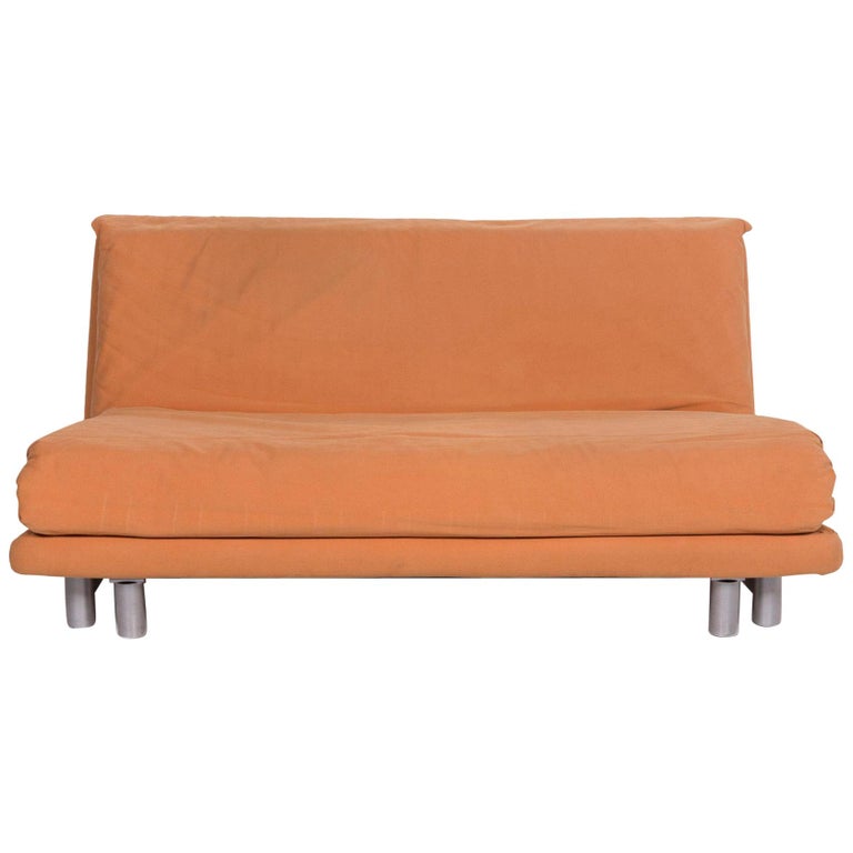 Ligne Roset Multi Fabric Sofa Terracotta TwoSeat Sofa Bed Sleep