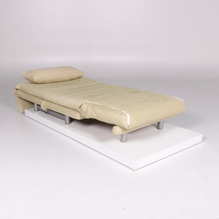 Ligne Roset Multy Designer Stoff Sessel Beige Liege For Sale at 1stDibs