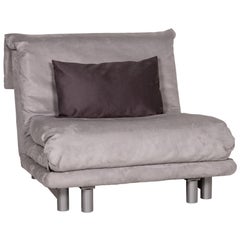 Ligne Roset Multy Fabric Armchair Gray Sleep Function Daybed Function Sofa Bed