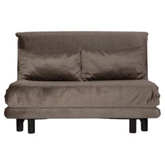 Ligne Roset Multy Fabric Sofa Gray Couch Function Sofa Bed