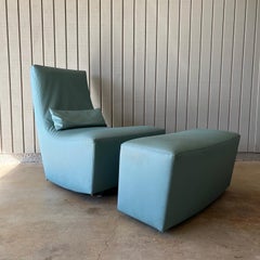 Ligne Roset “Neo” lounge chair and ottoman design by Alban-Sébastien Gilles 2002
